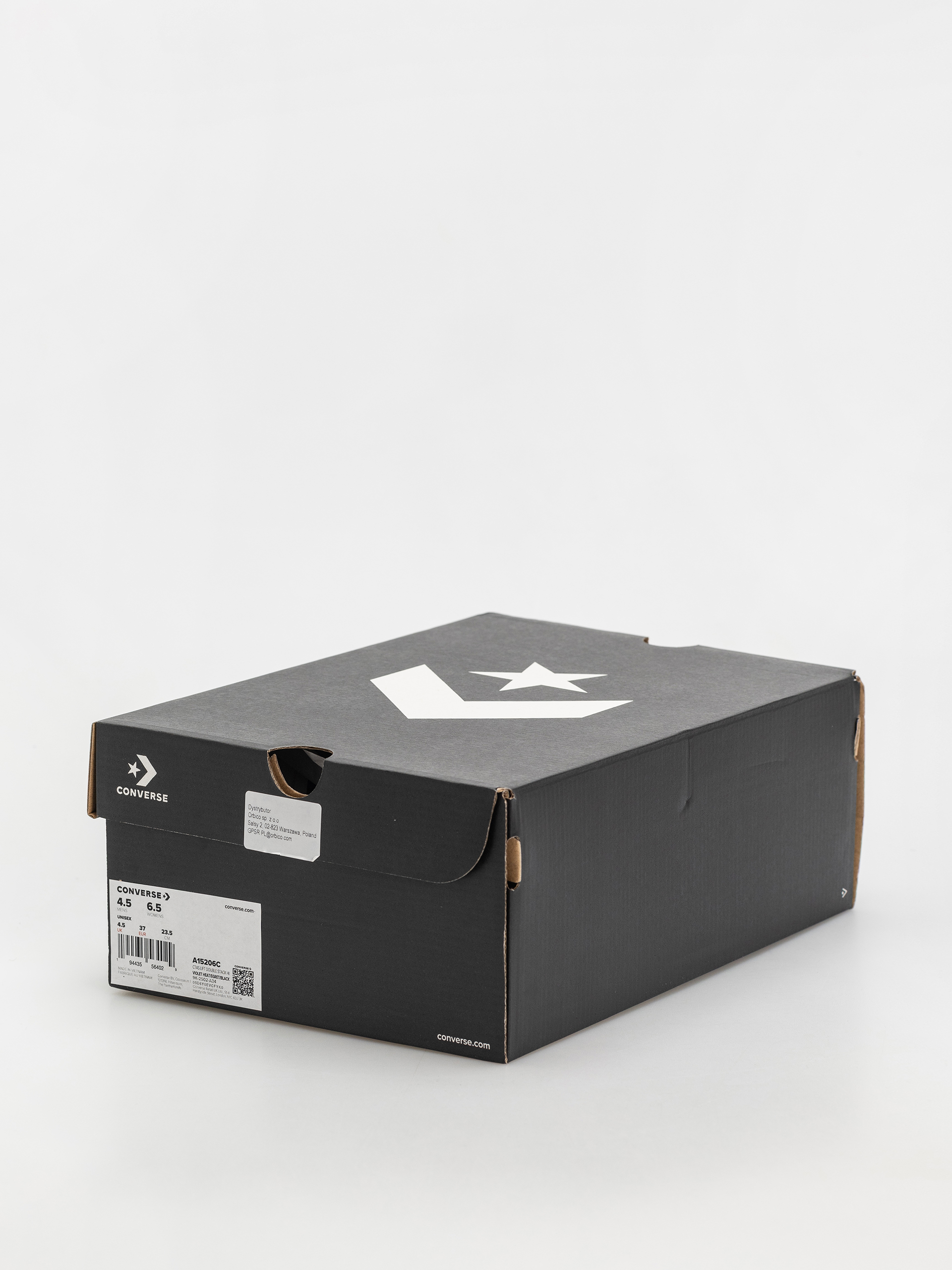 Кеди Converse Chuck Taylor All Star Lift Double Stack Hi (violet heat/egret/black)