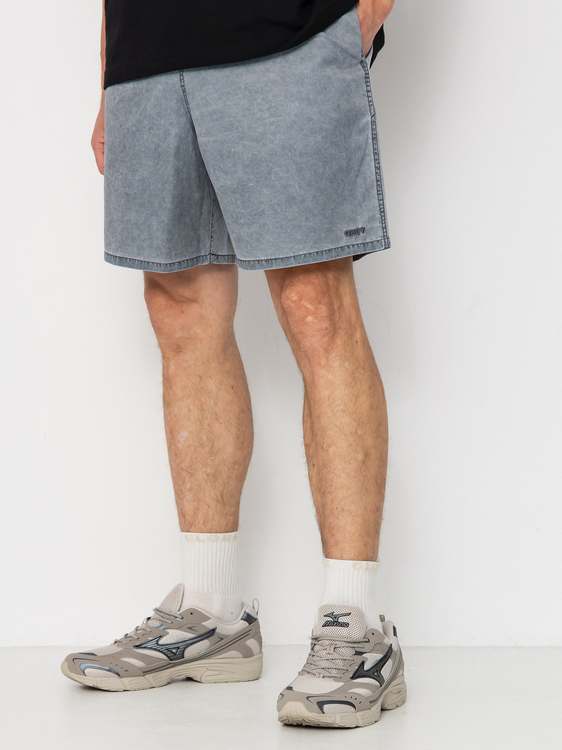 Шорти OBEY Easy Pigment Cotton Nylon