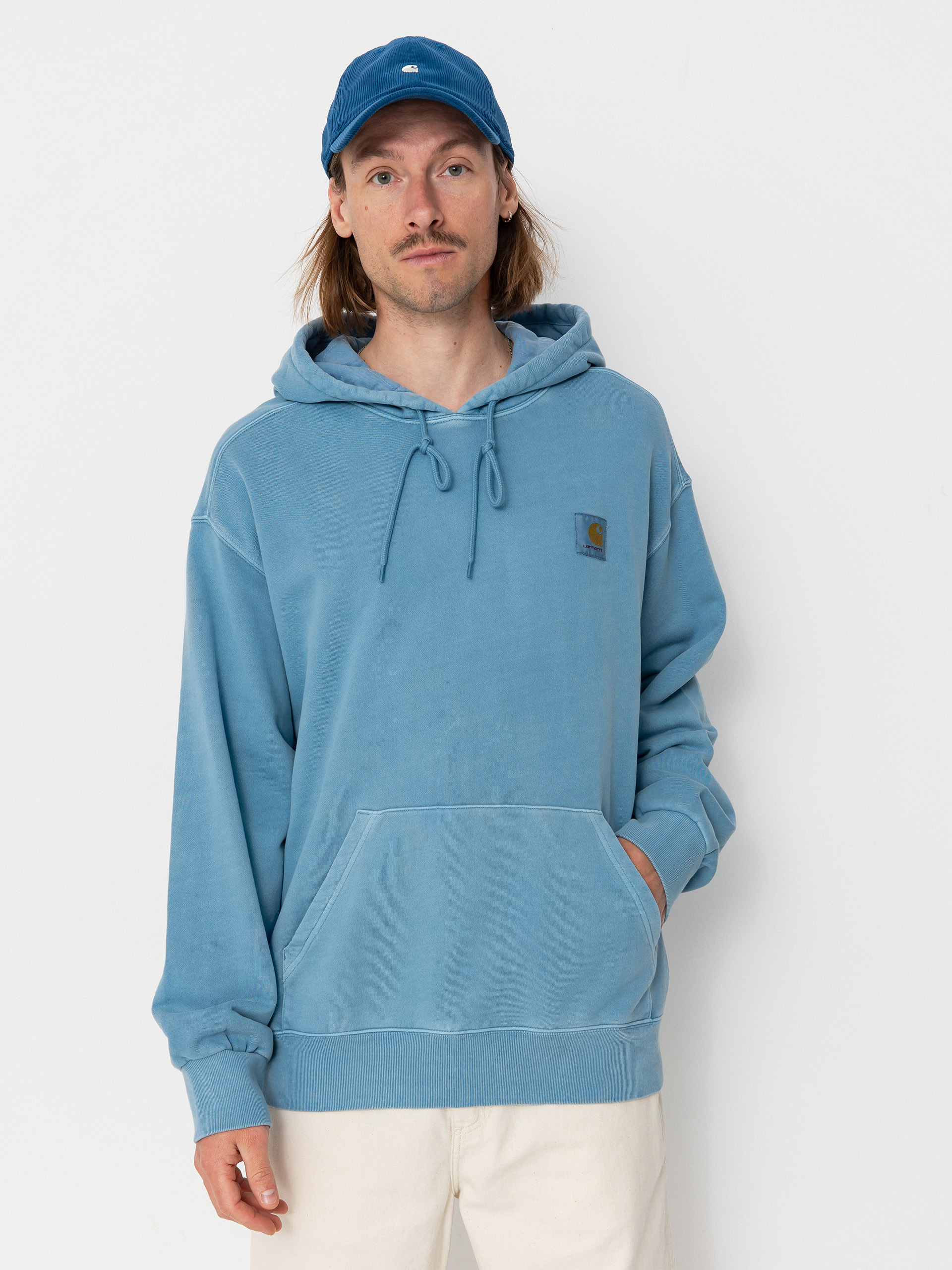 Худі Carhartt WIP Nelson HD (clay blue)