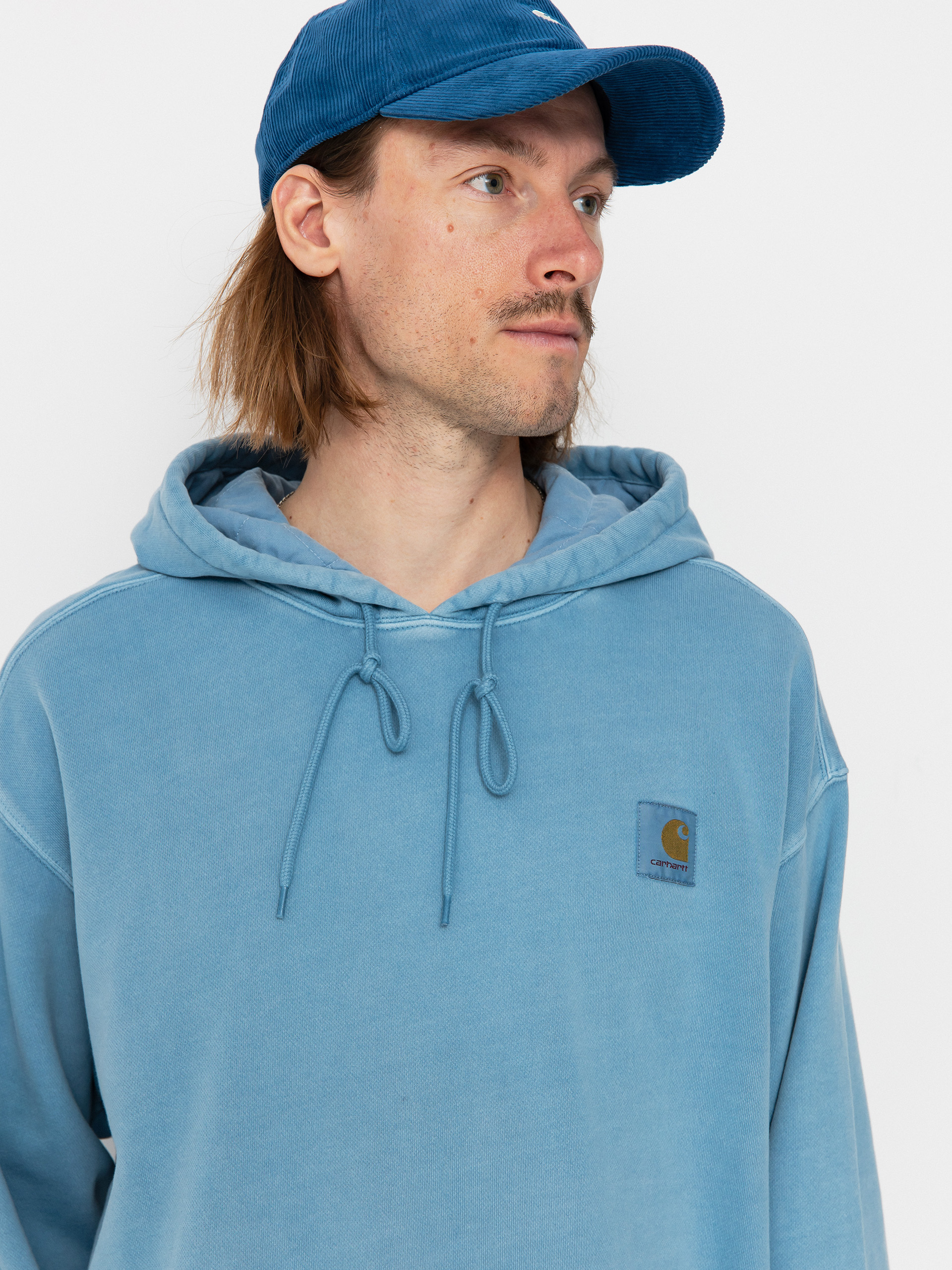 Худі Carhartt WIP Nelson HD (clay blue)
