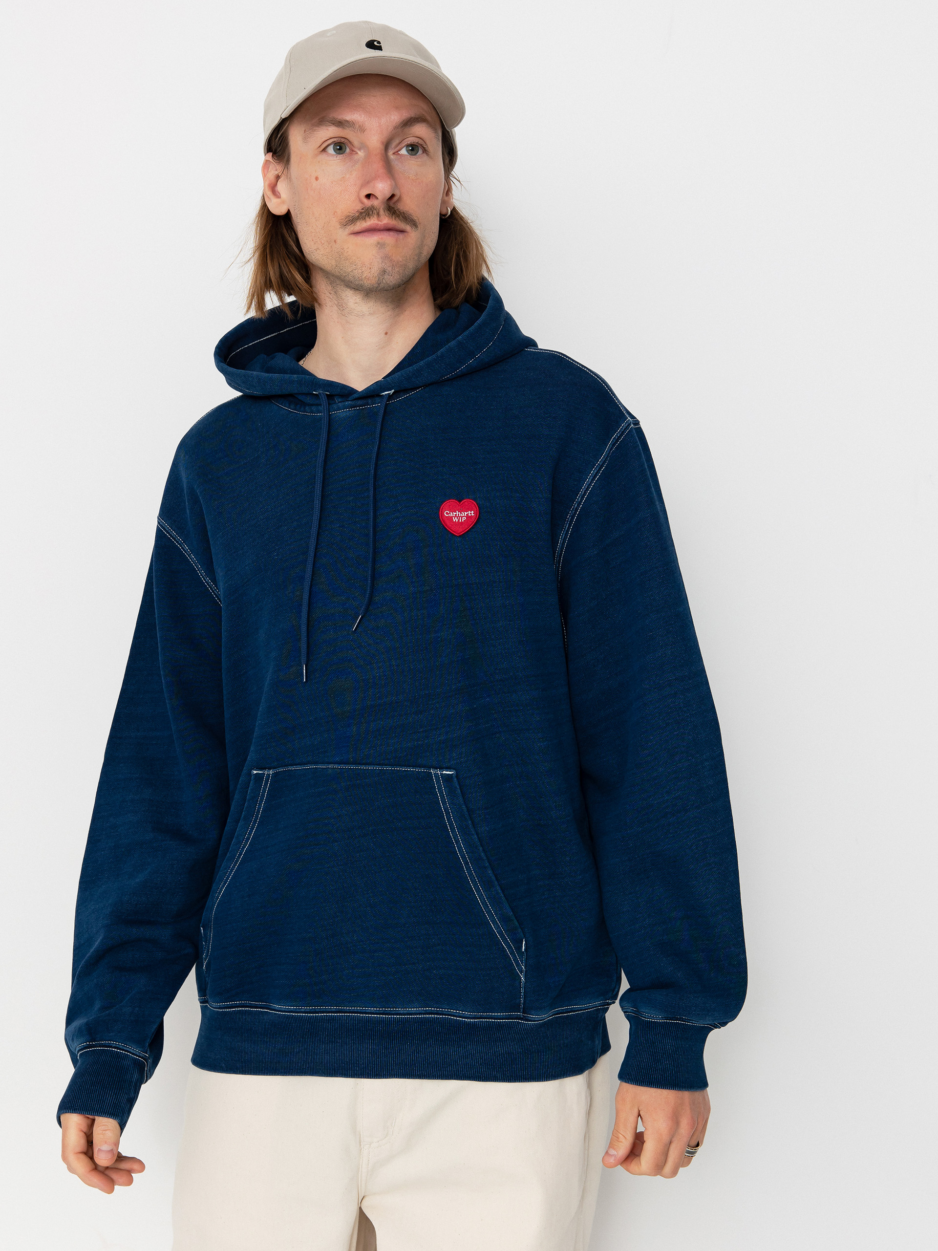 Худі Carhartt WIP Ingo HD (dark blue)
