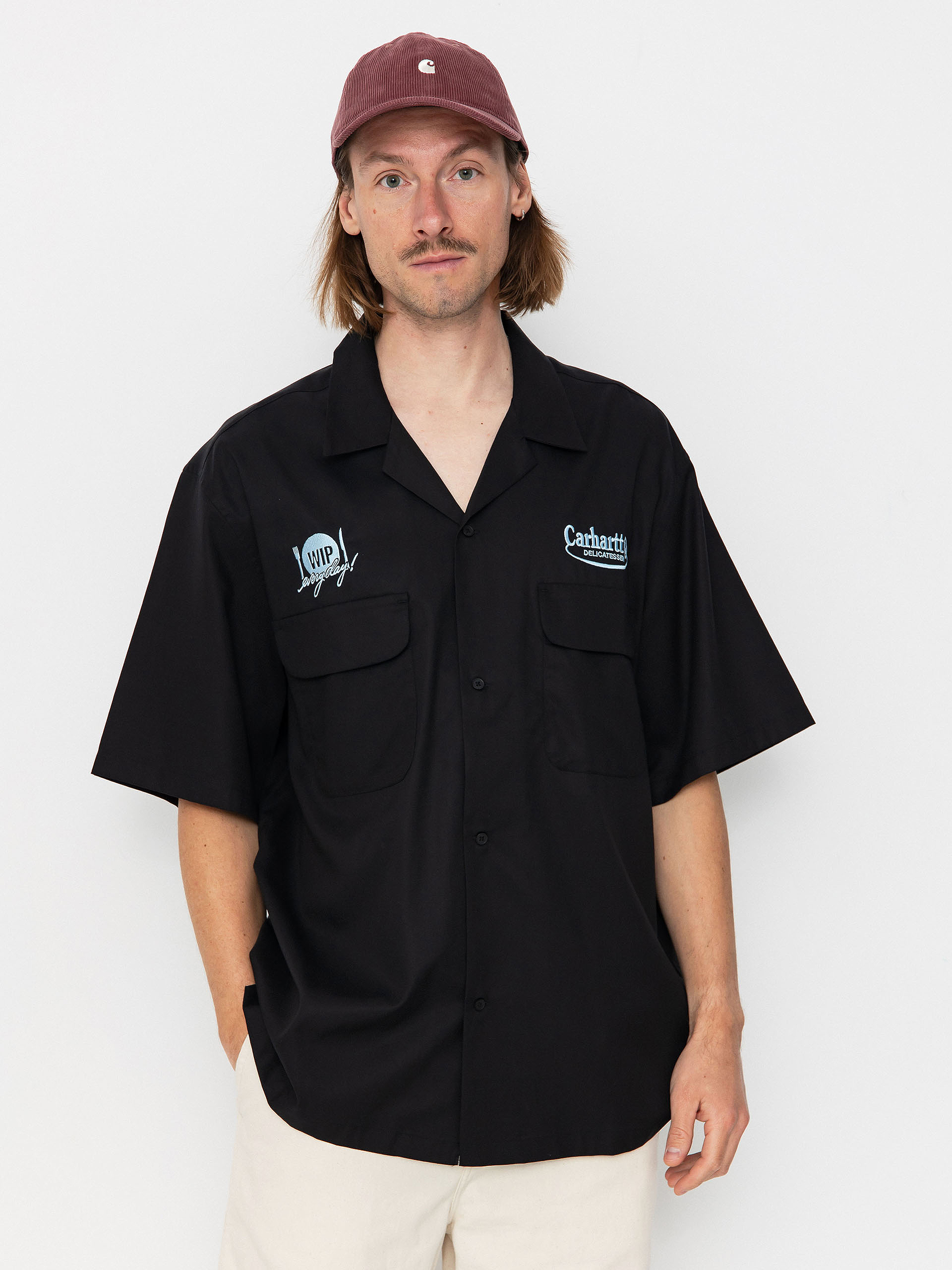 Сорочка Carhartt WIP Deli (black/bluebird)