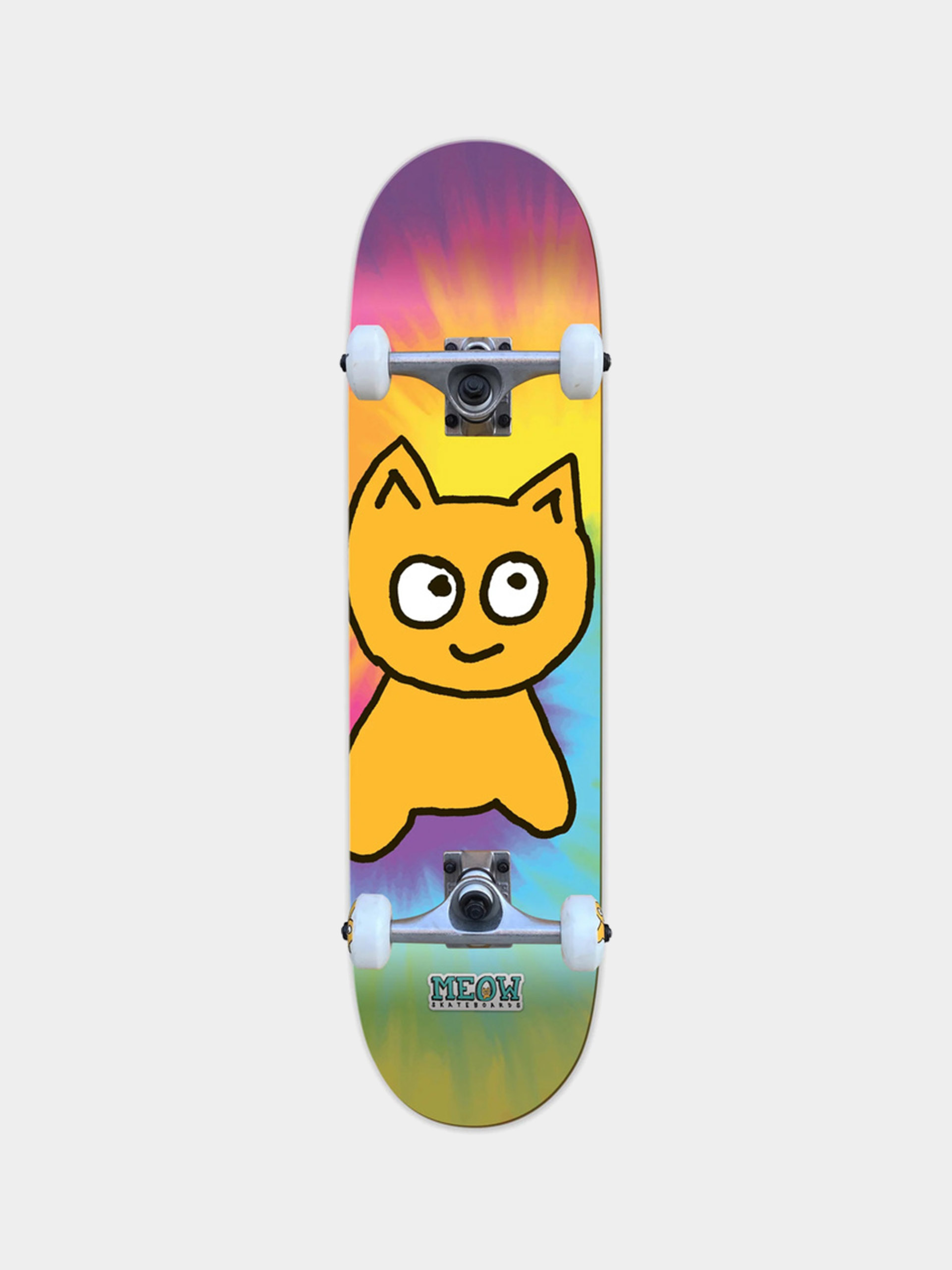 u0421u043au0435u0439u0442u0431u043eu0440u0434 Meow Skateboards Big Cat (tie dye)