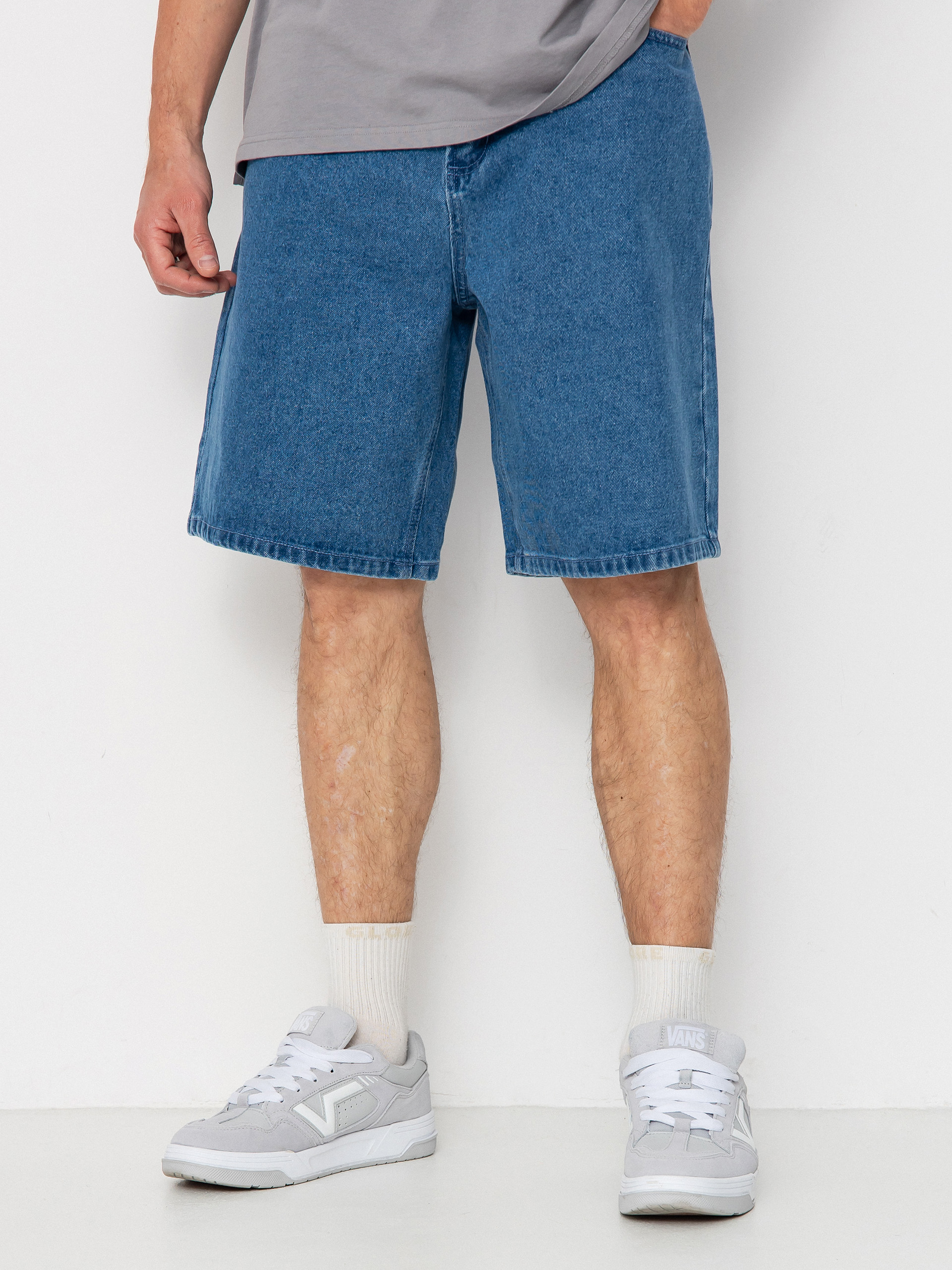 Шорти OBEY Bigwig Baggy Denim (light indigo)
