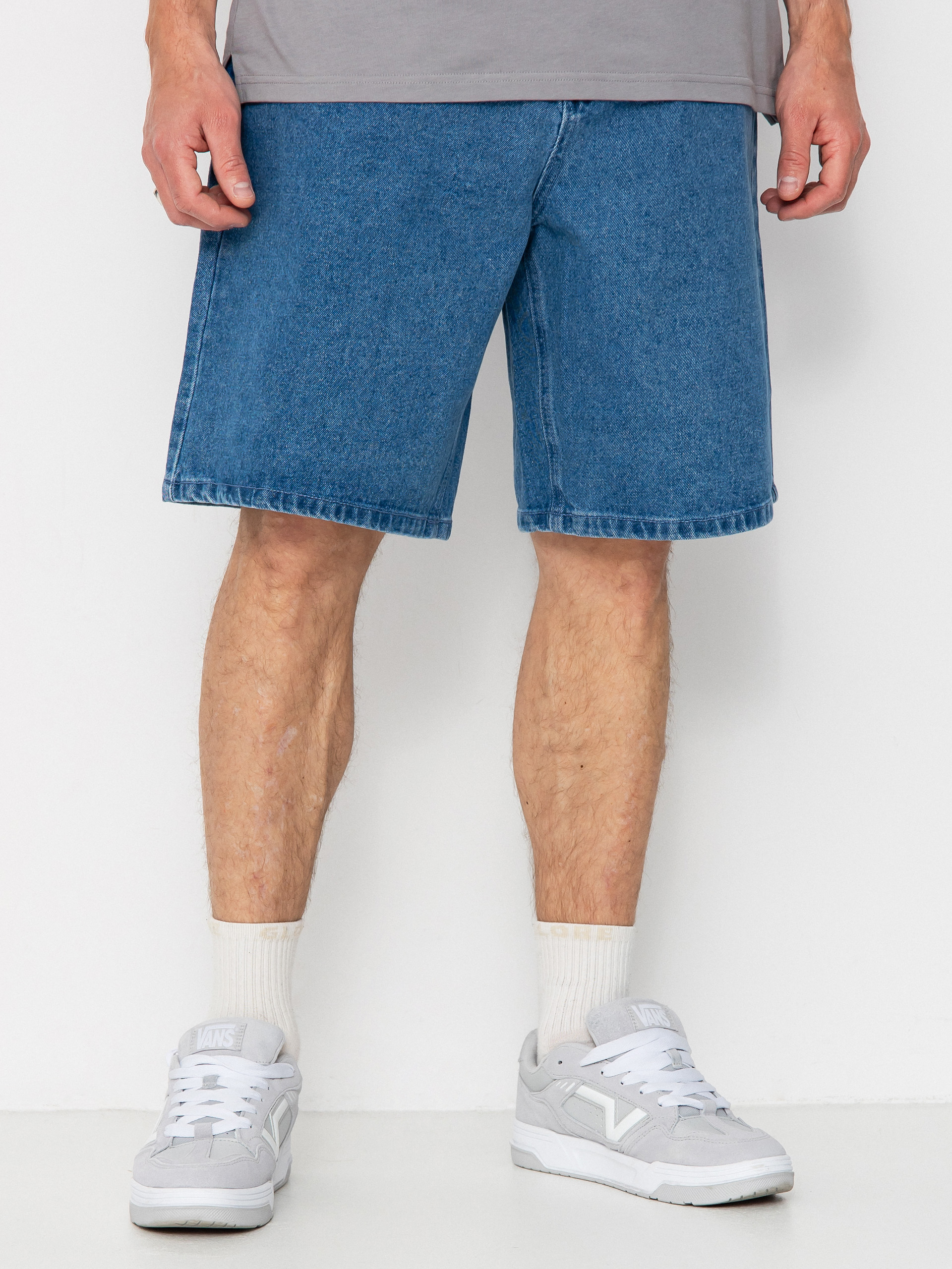 Шорти OBEY Bigwig Baggy Denim (light indigo)