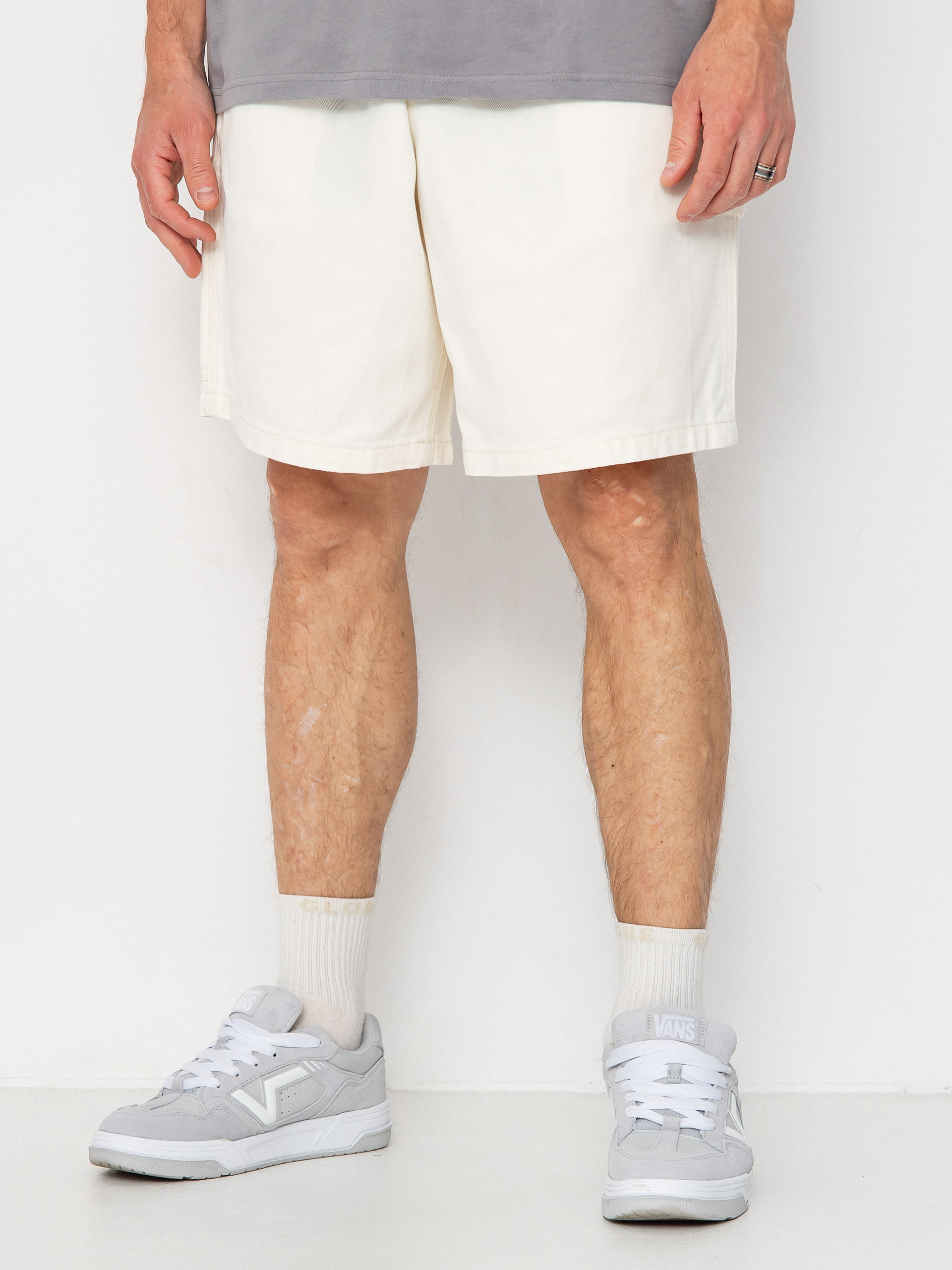 Шорти OBEY Easy Denim Carpenter (unbleached faded wash)
