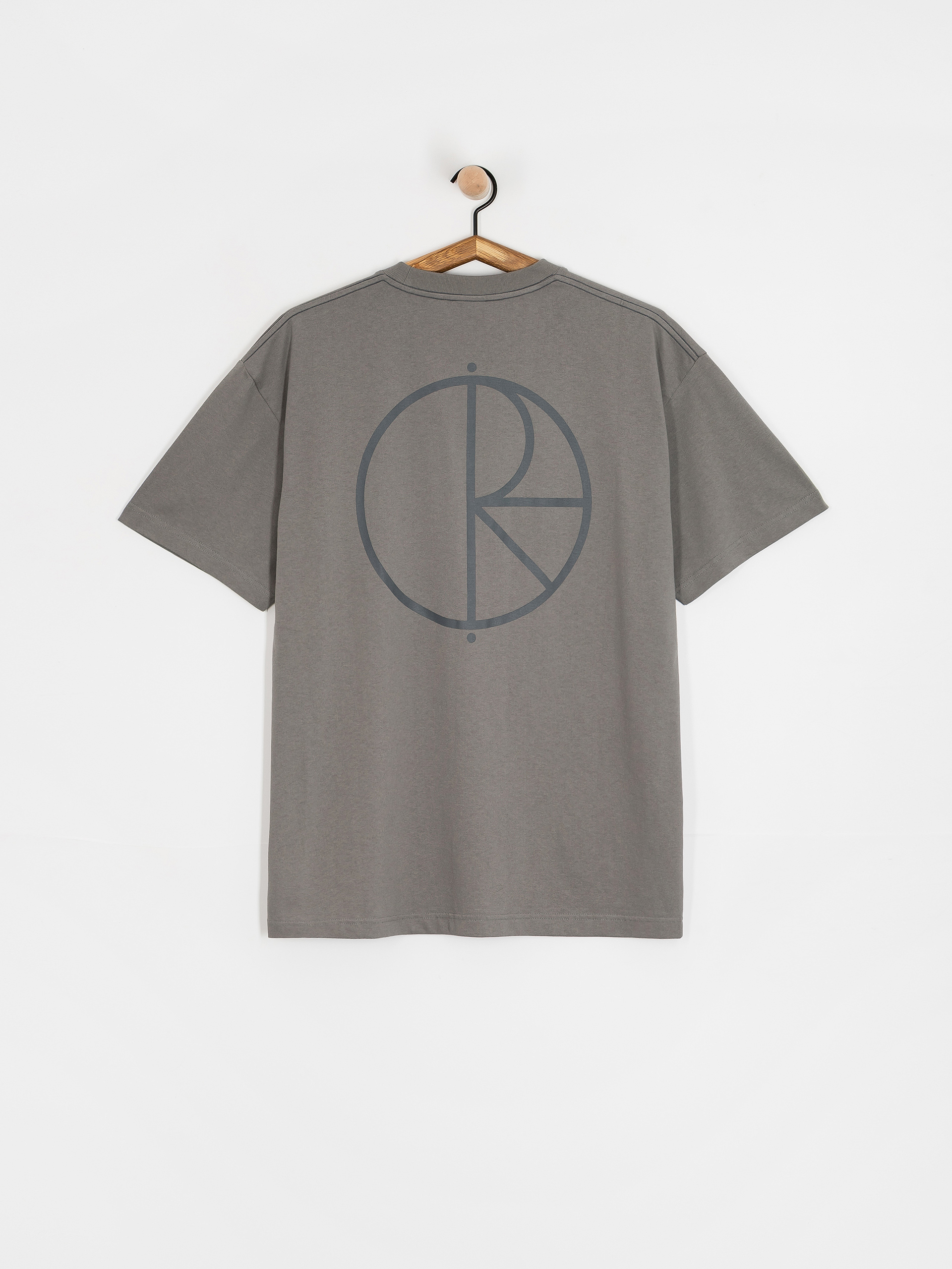 Футболка Polar Skate Stroke Logo (grey)