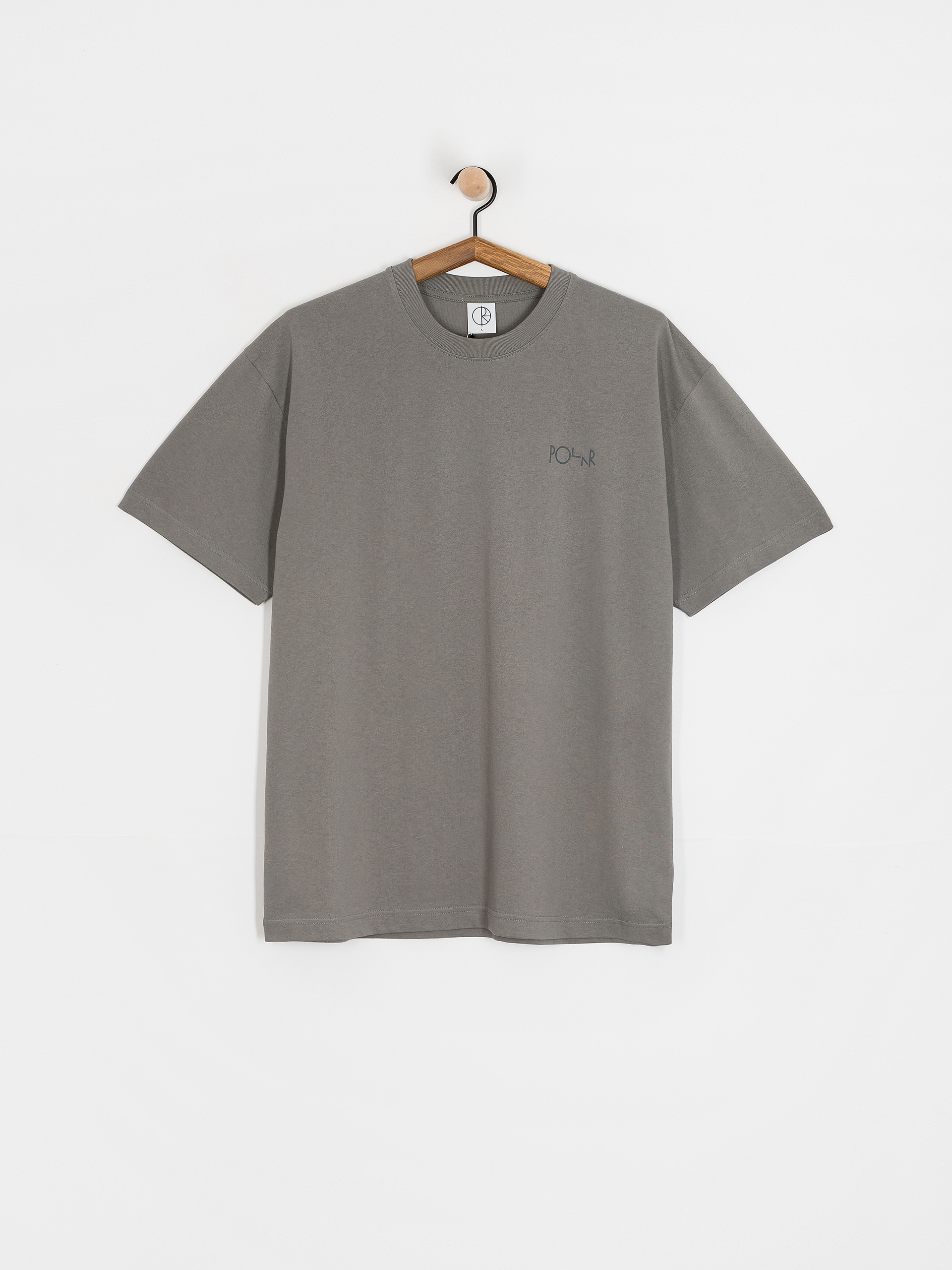 Футболка Polar Skate Stroke Logo (grey)