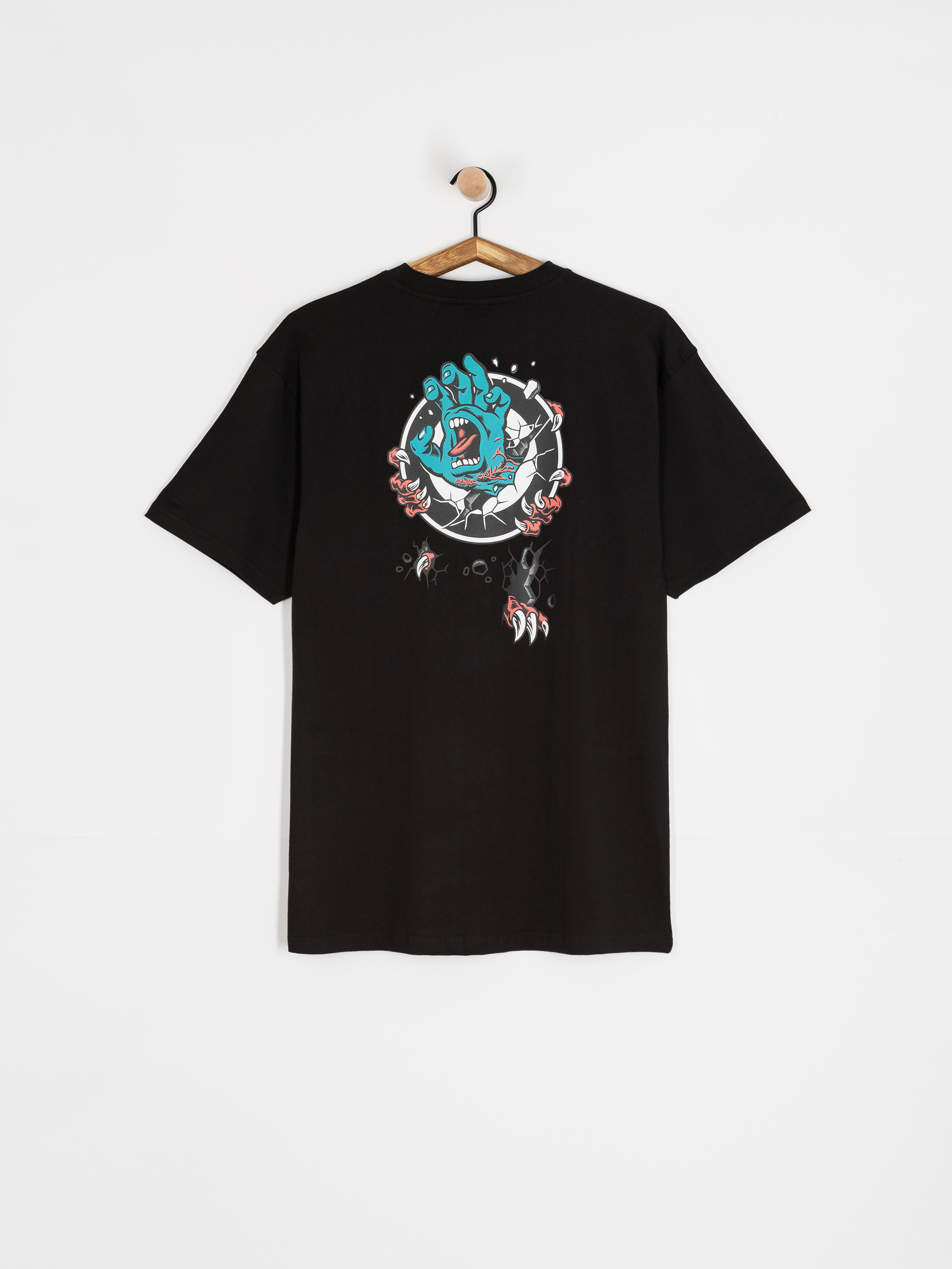 Футболка Santa Cruz Roskopp Screaming Target (black)