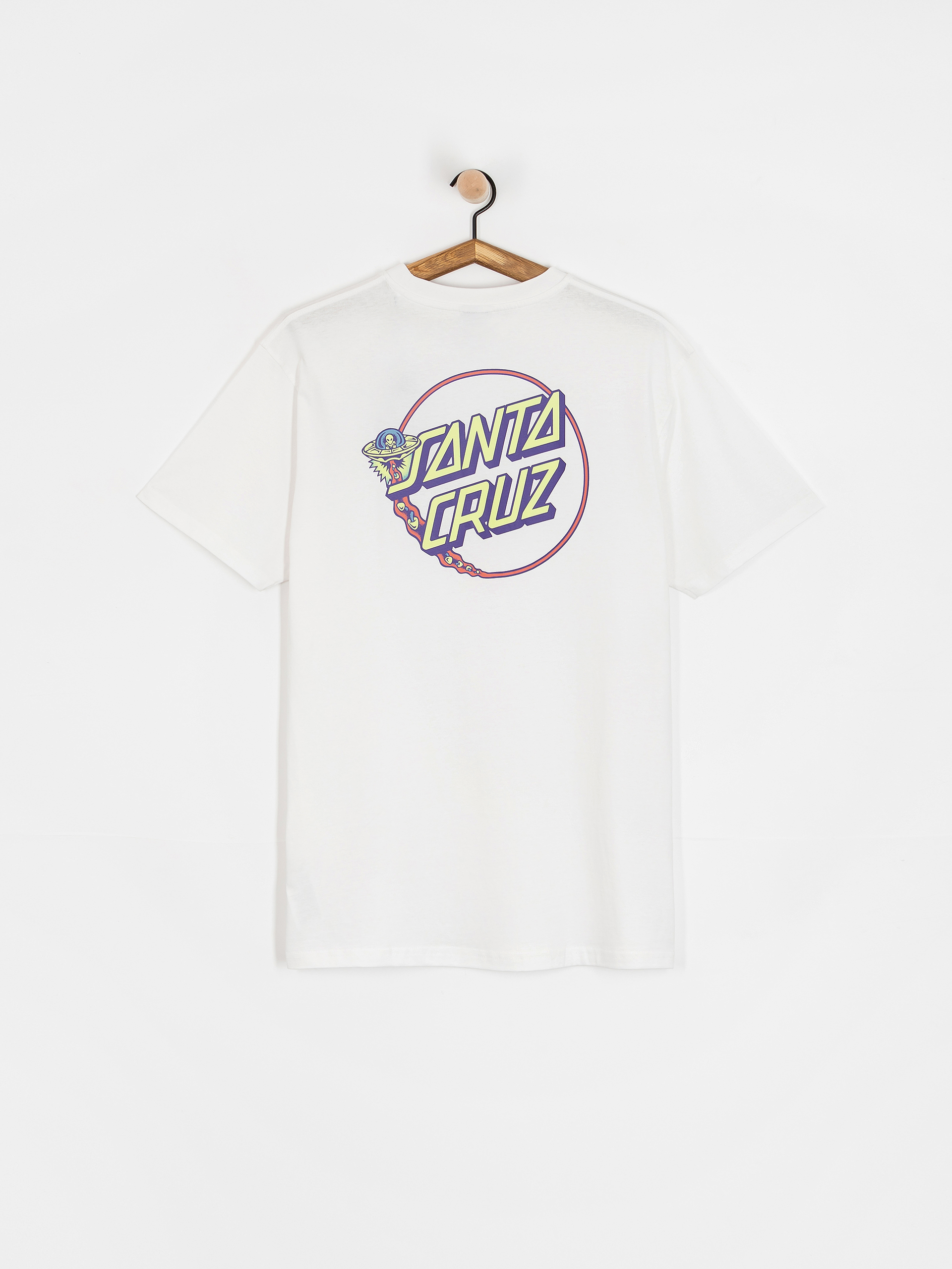 Футболка Santa Cruz Winkowski UFO Dot (white)
