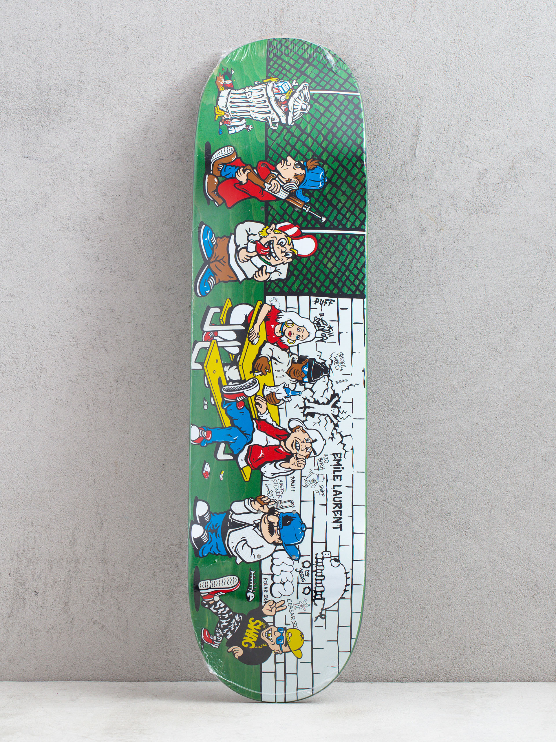 Декa Polar Skate Emile Laurent High School (green)