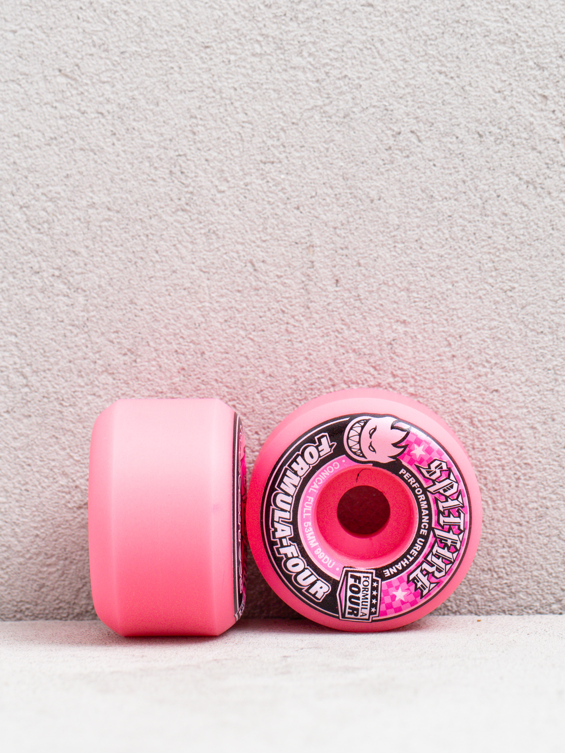 Колеса Spitfire F4 99D Conical Full (pink)
