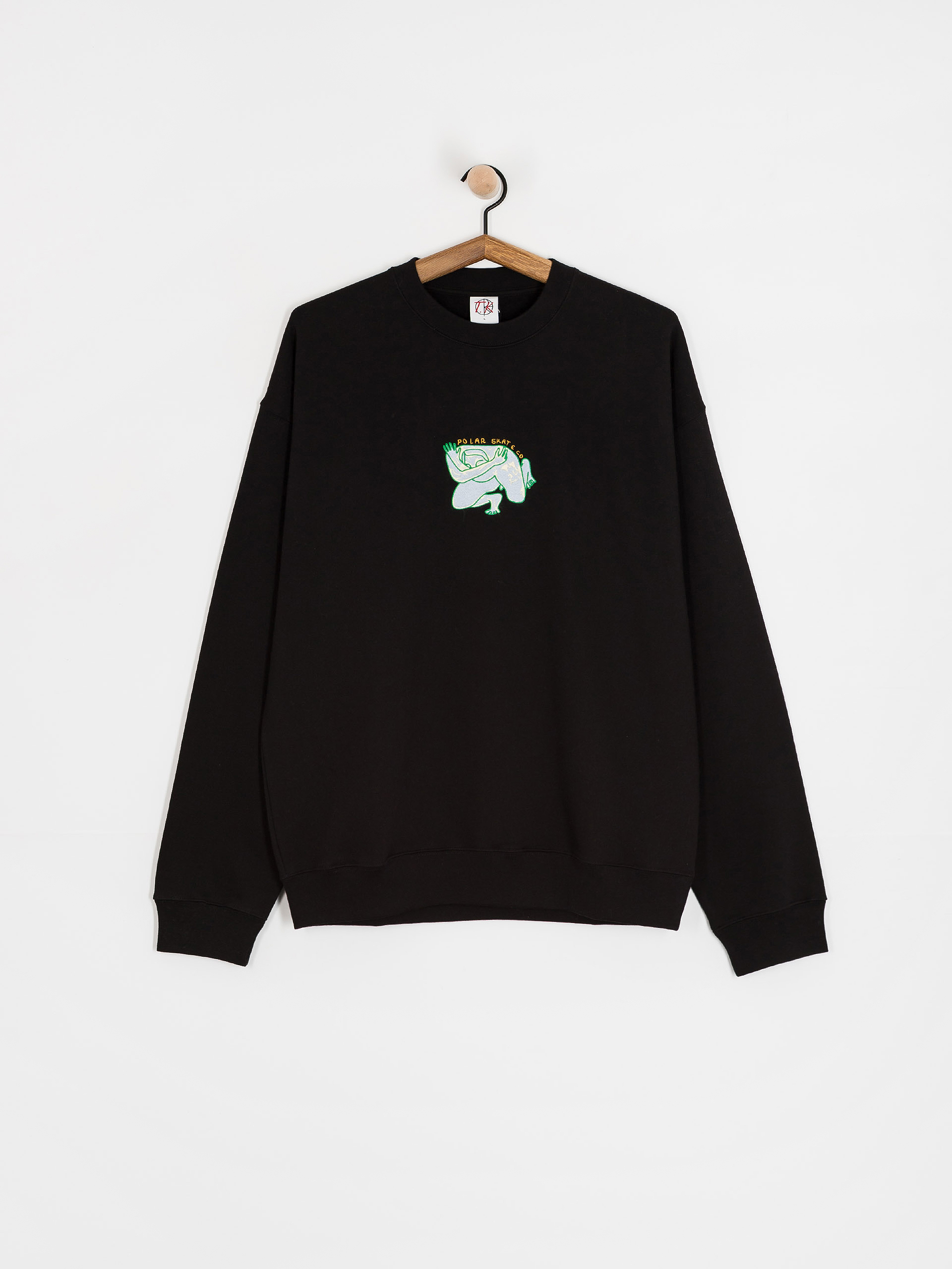 Світшот Polar Skate Dave Crewneck Shy Bow (black)
