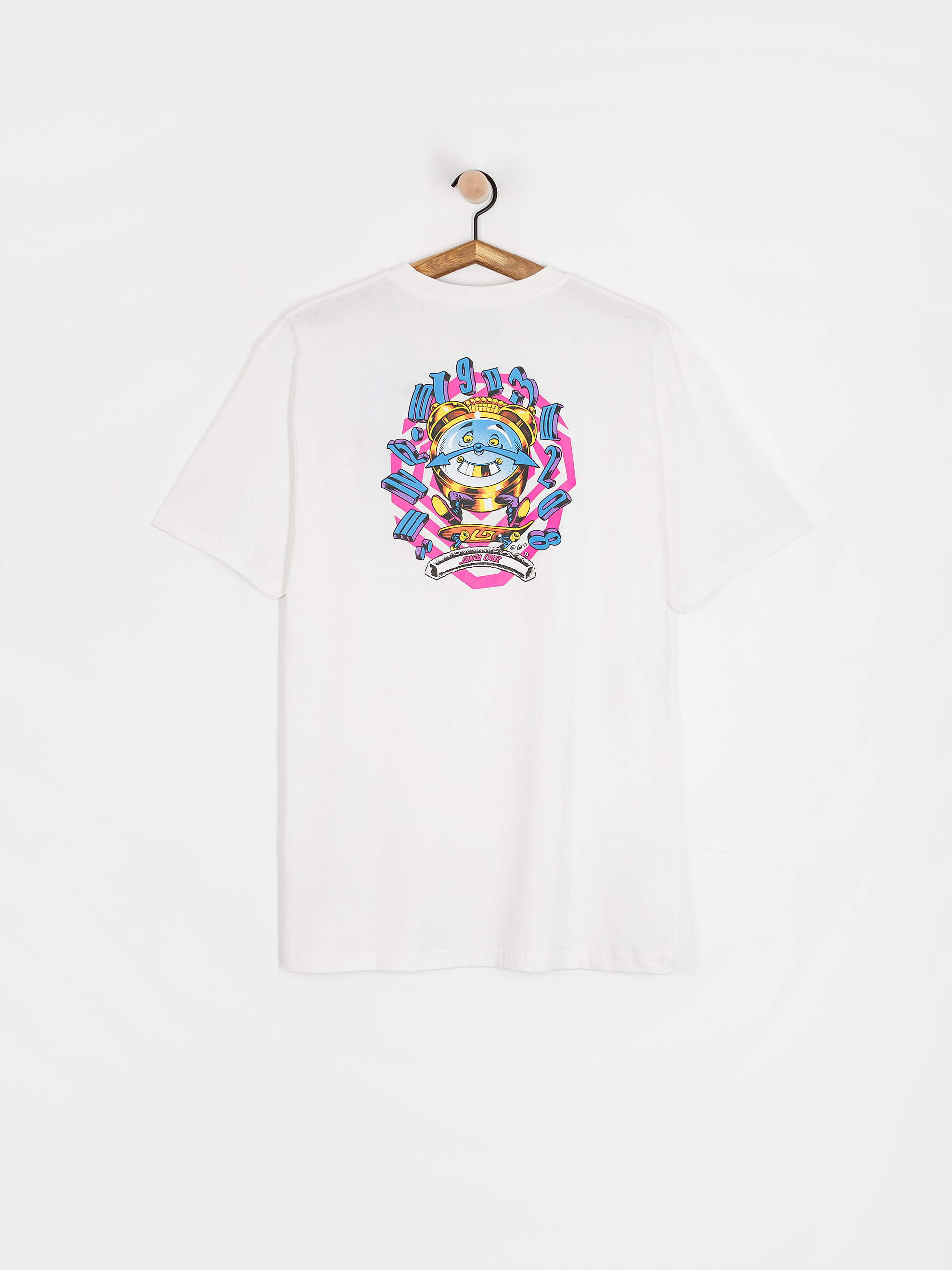 Футболка Santa Cruz Grabke All Around Stack (white)