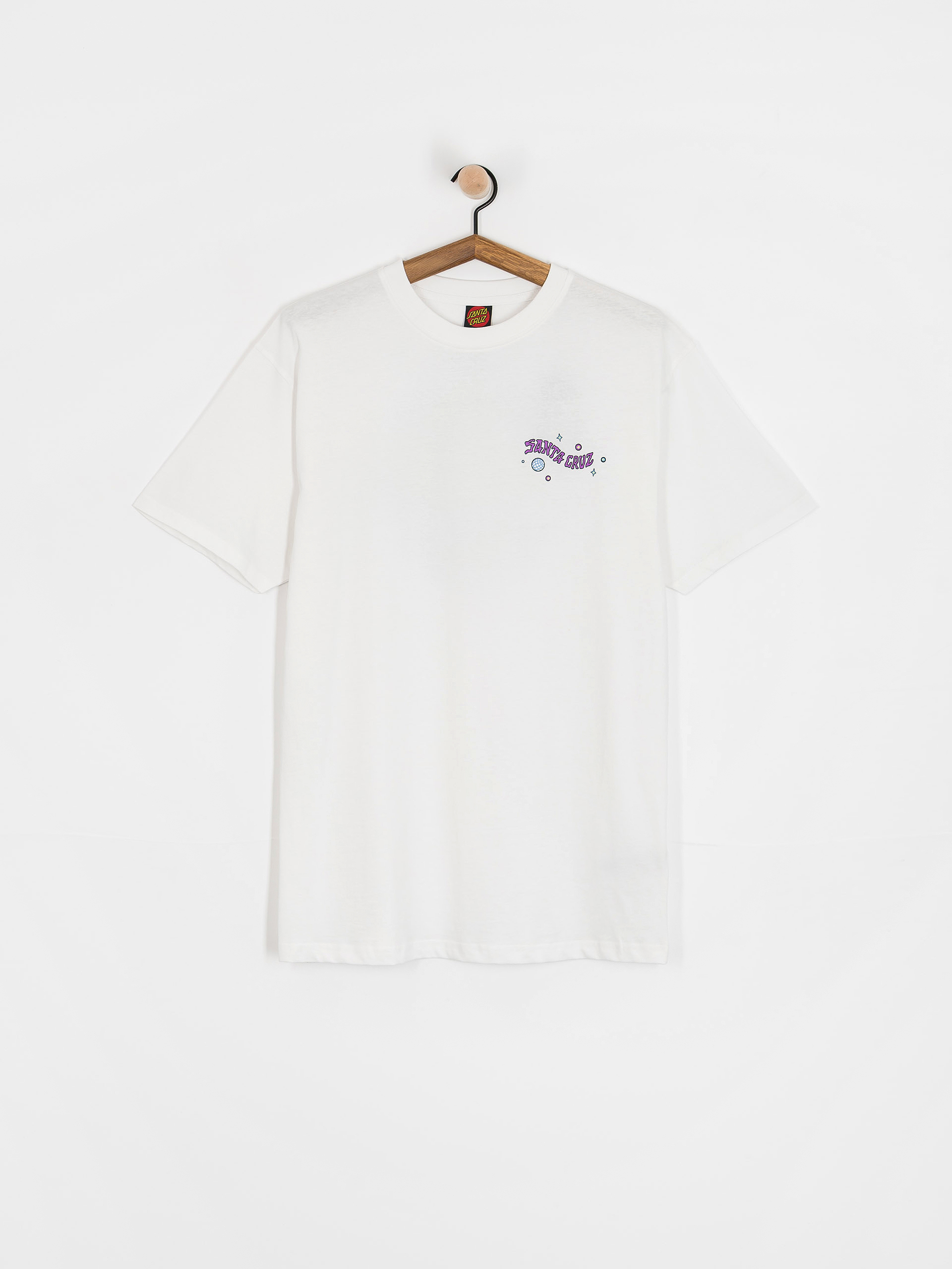 Футболка Santa Cruz Knibbs Invasion Hand Strip (white)