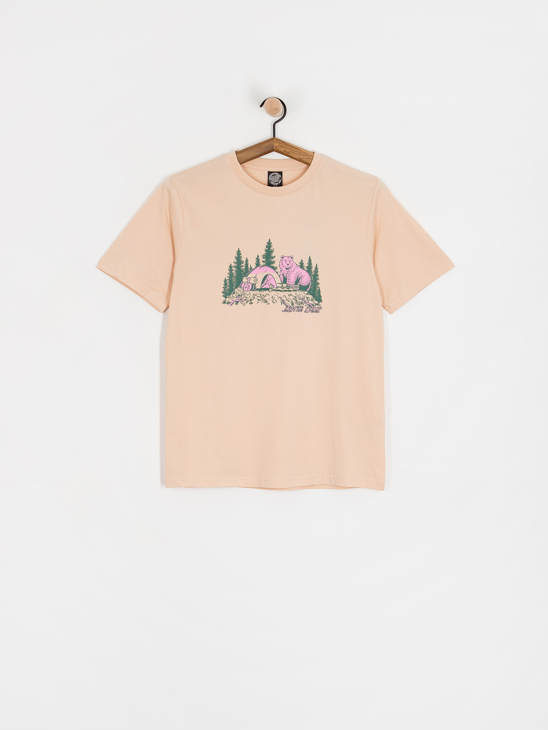 Футболка Santa Cruz Woodland Mini Strip Front Wmn (oat)