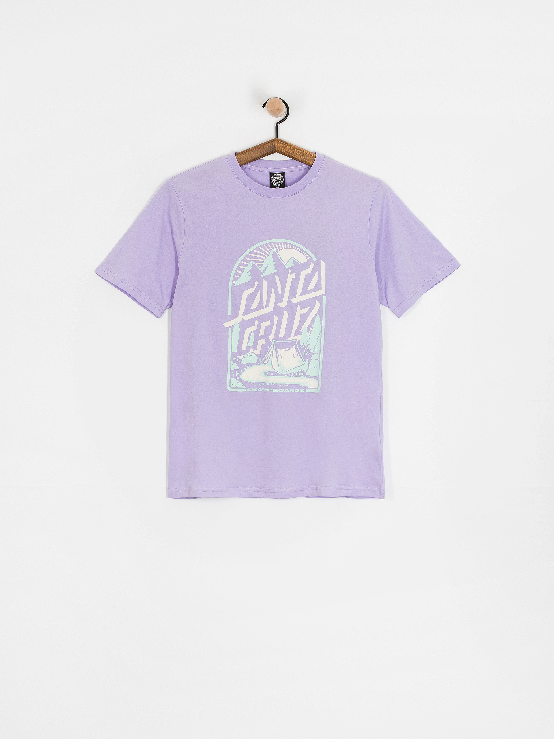 Футболка Santa Cruz Camp Retreat Front Wmn (lavender)