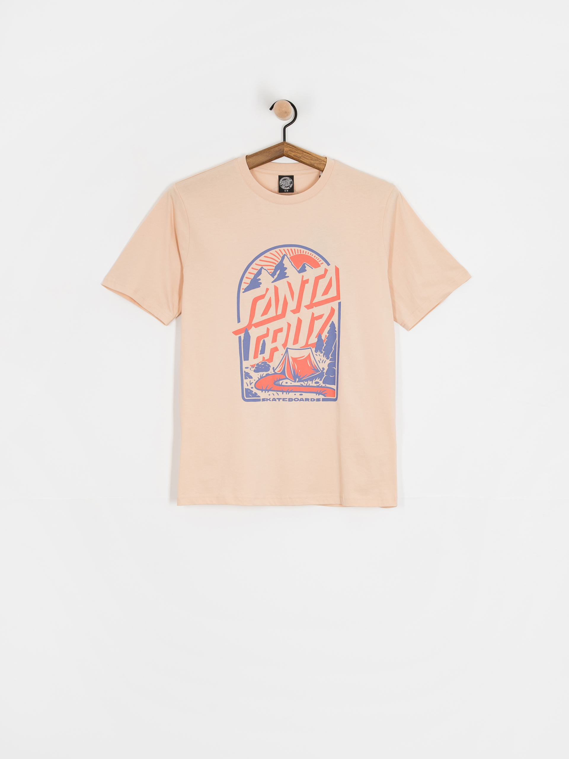 Футболка Santa Cruz Camp Retreat Front Wmn (oat)