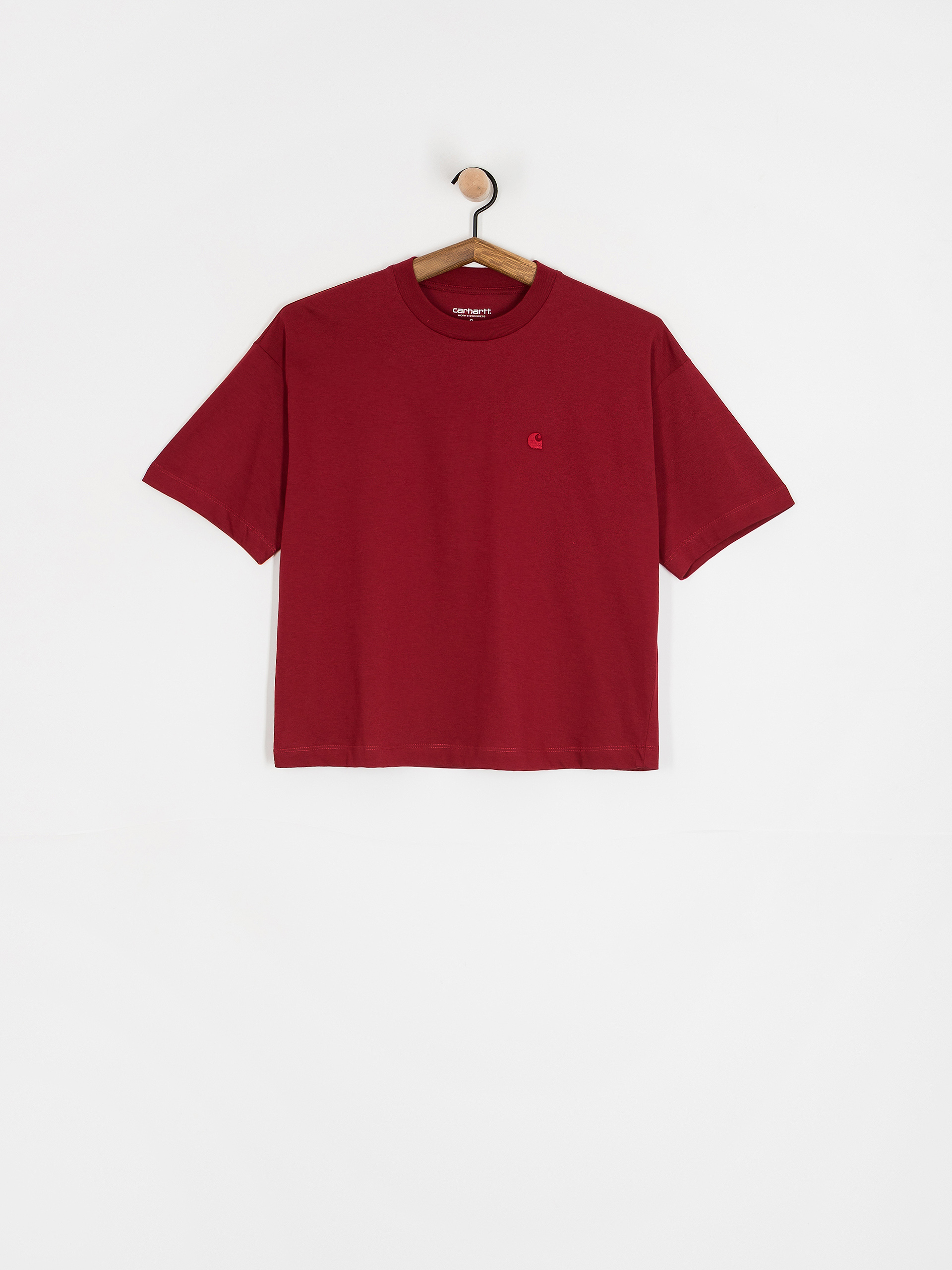 Футболка Carhartt WIP Chester Wmn (scarlet)