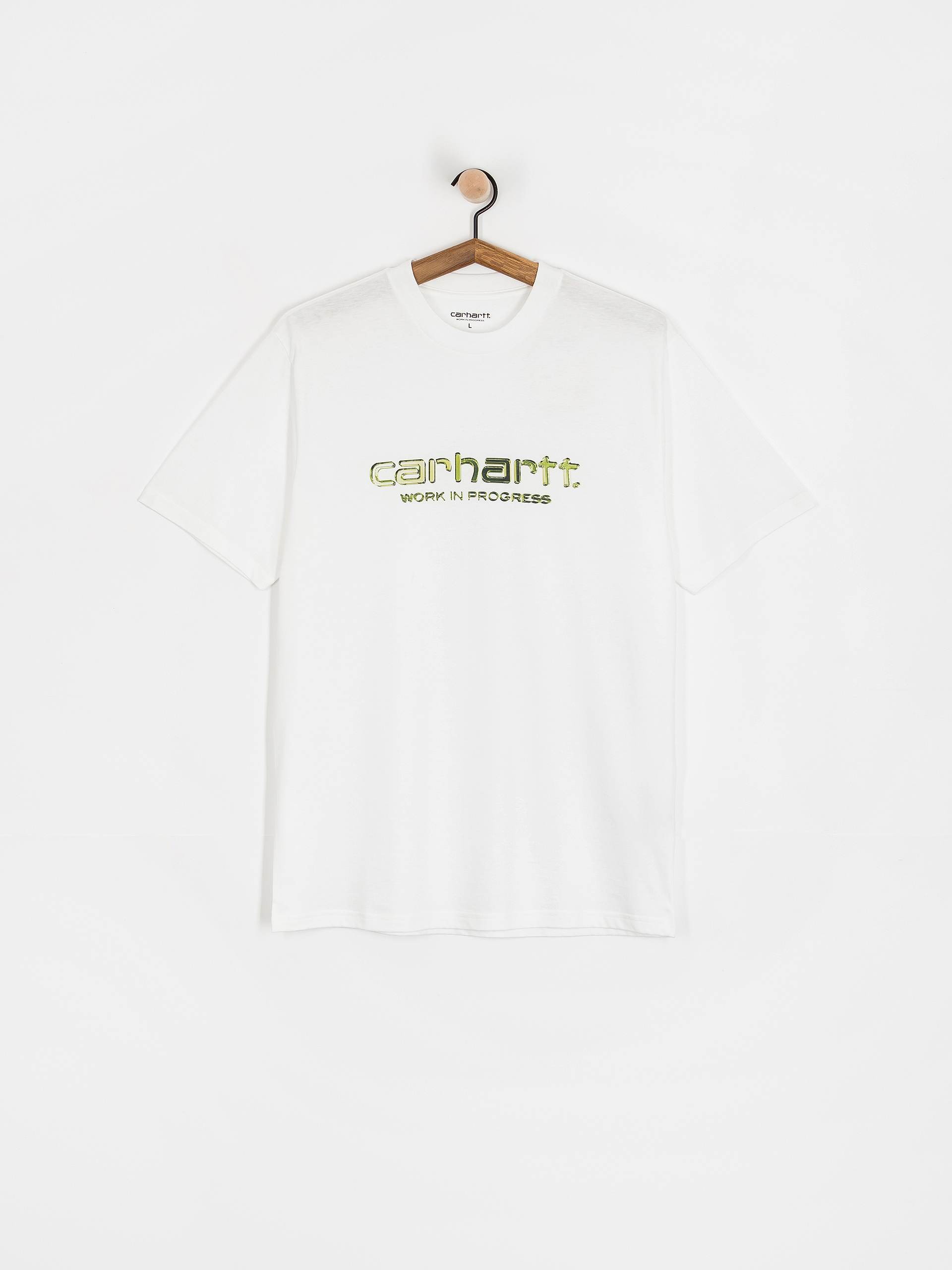 Футболка Carhartt WIP Solar Chrome Script (white)