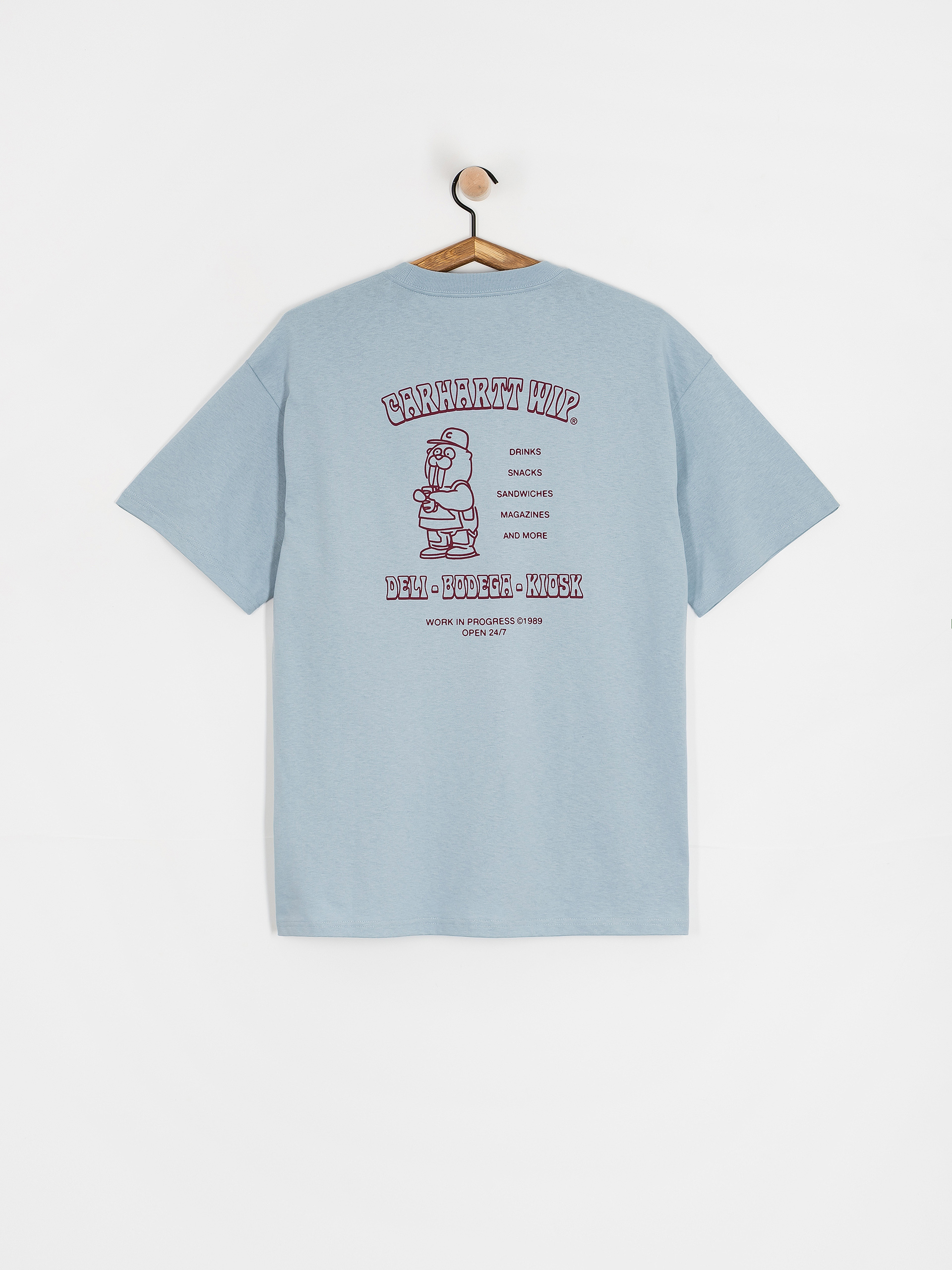 Футболка Carhartt WIP Sandwich (blue fog)