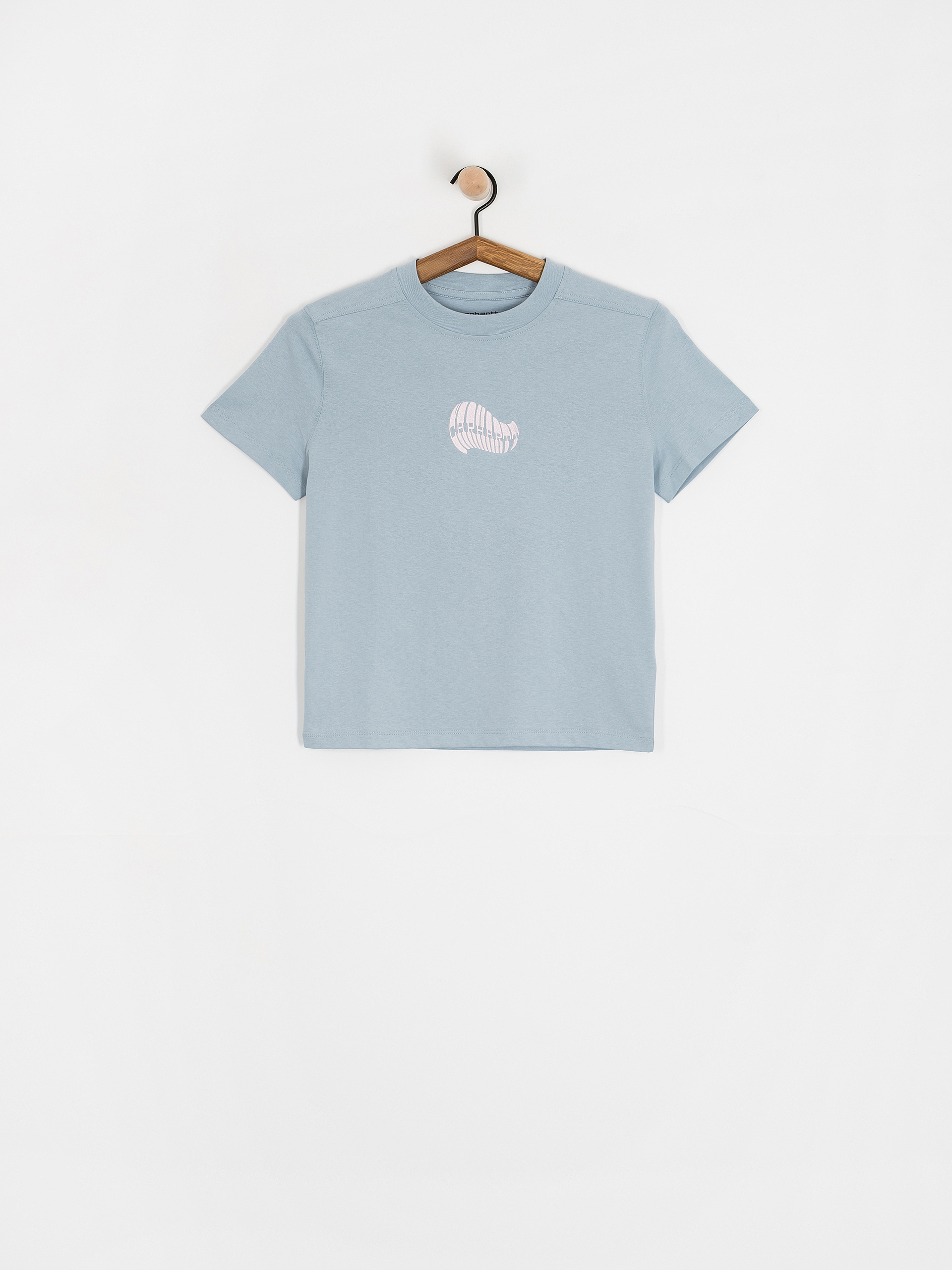 Футболка Carhartt WIP Psshh Wmn (blue fog/air pink)
