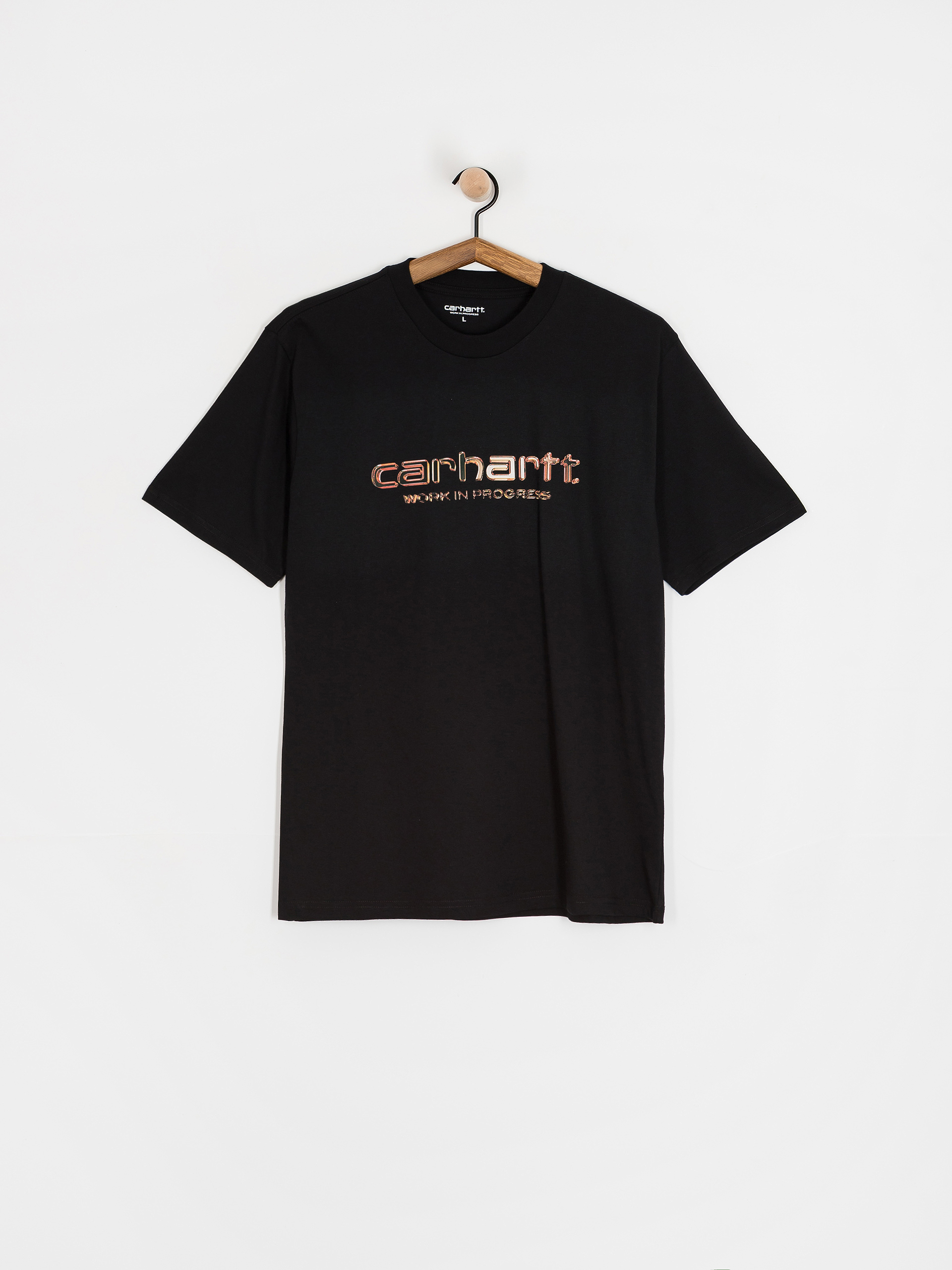 Футболка Carhartt WIP Solar Chrome Script (black)
