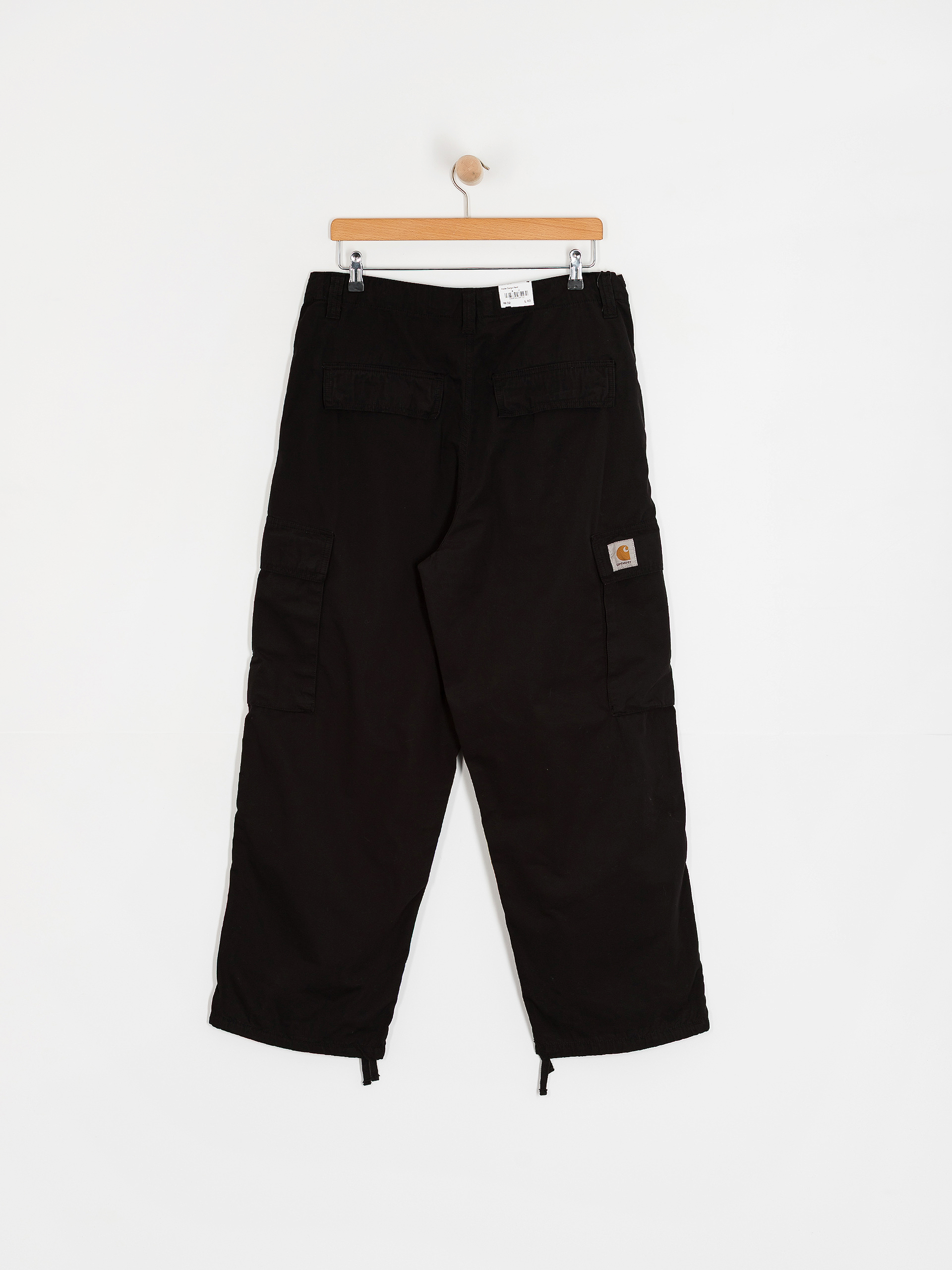 Штани Carhartt WIP Kade Cargo (black/garment dyed)