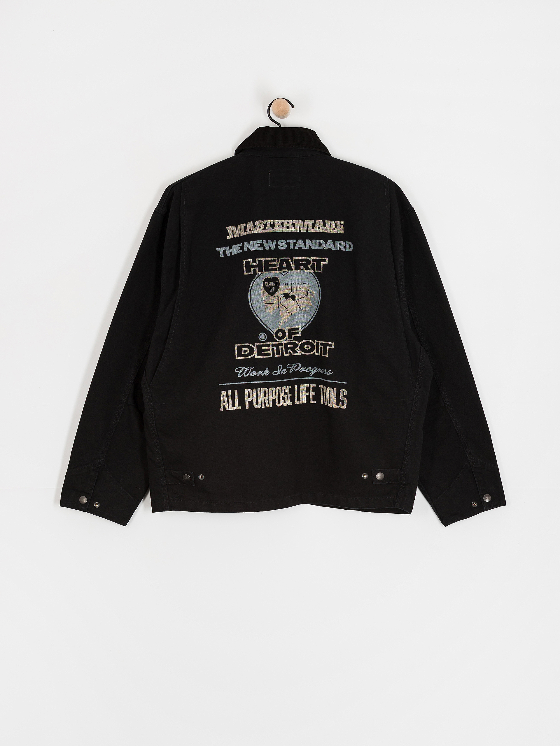 Куртка Carhartt WIP OG Arcan Graphic - чорний (black/black/heavy