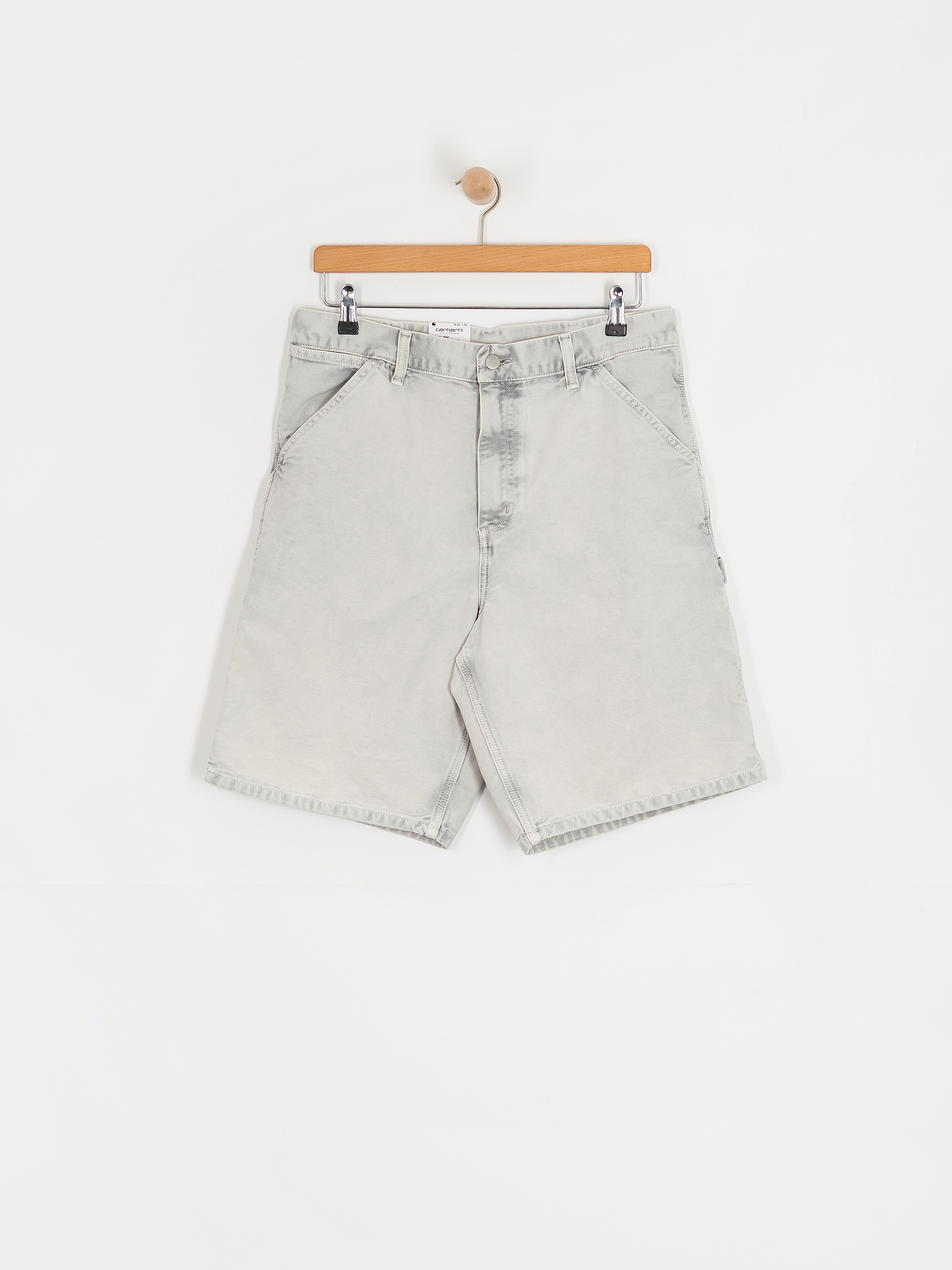 Шорти Carhartt WIP Single Knee (black/chalk wash)