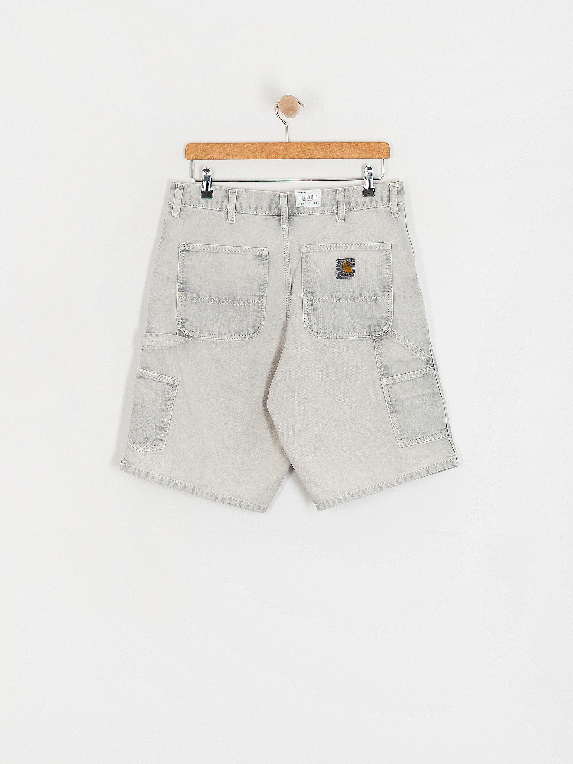 Шорти Carhartt WIP Single Knee (black/chalk wash)