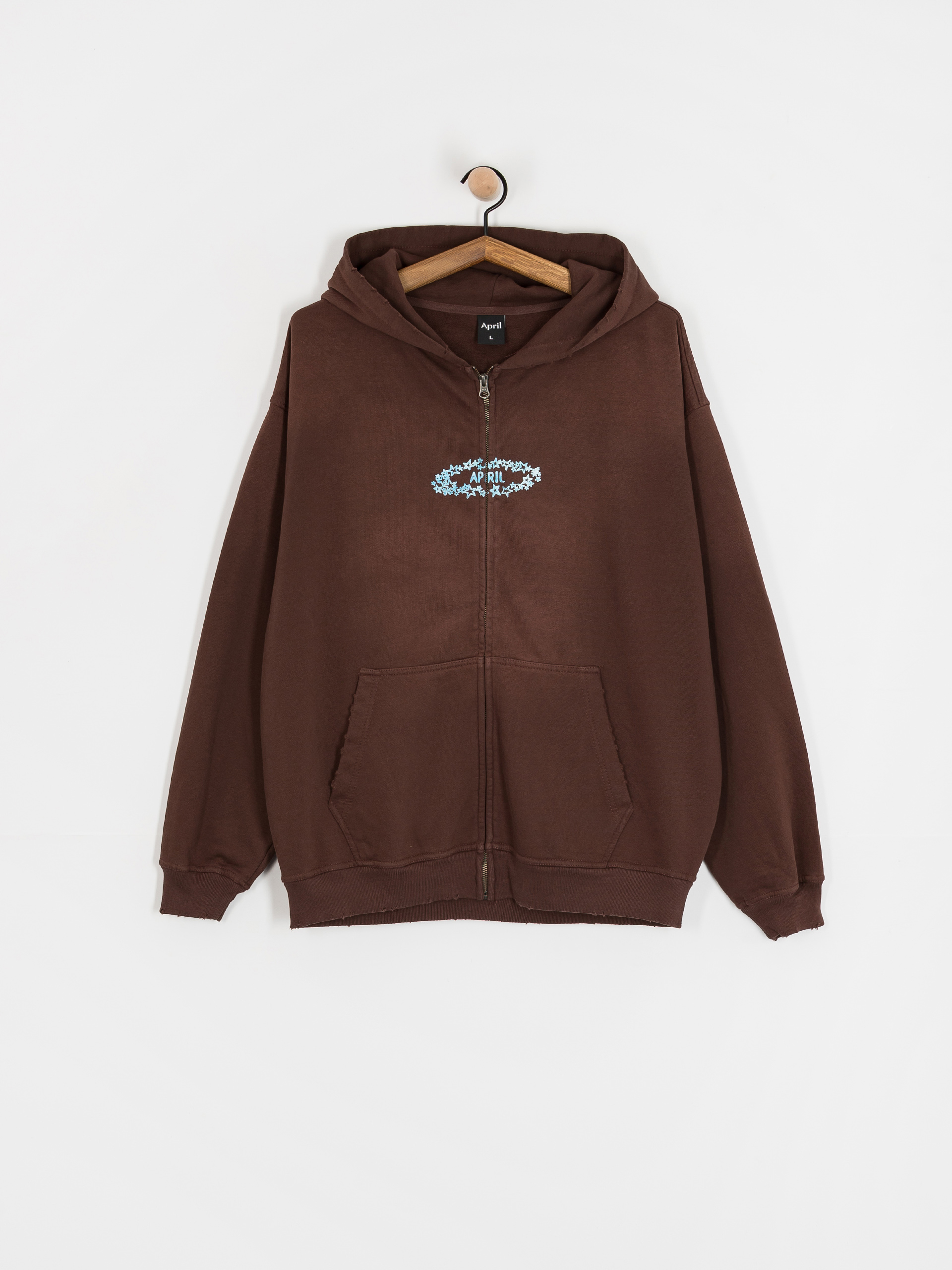 Худі April Skateboards Stars ZHD (brown)