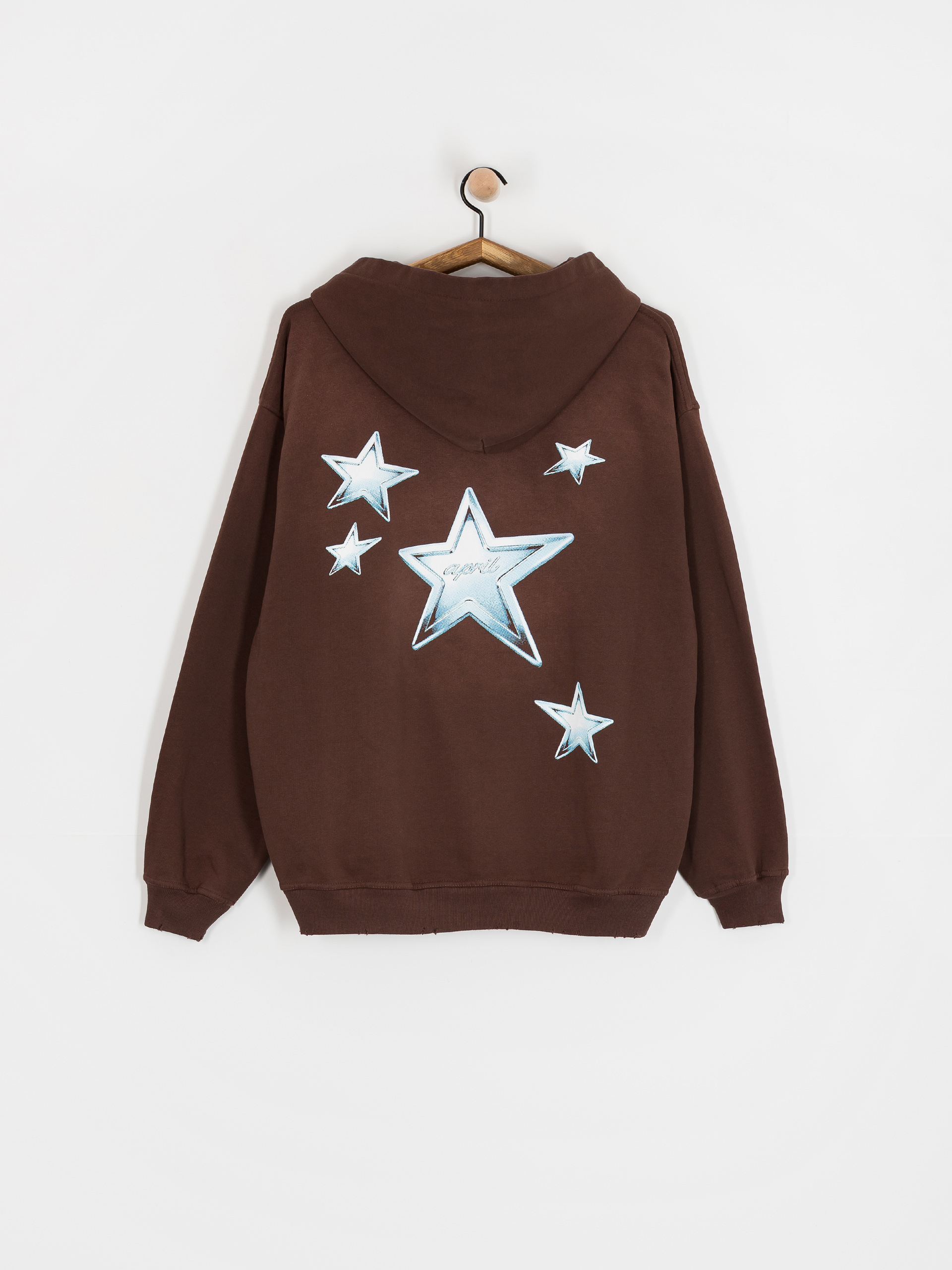 Худі April Skateboards Stars ZHD (brown)