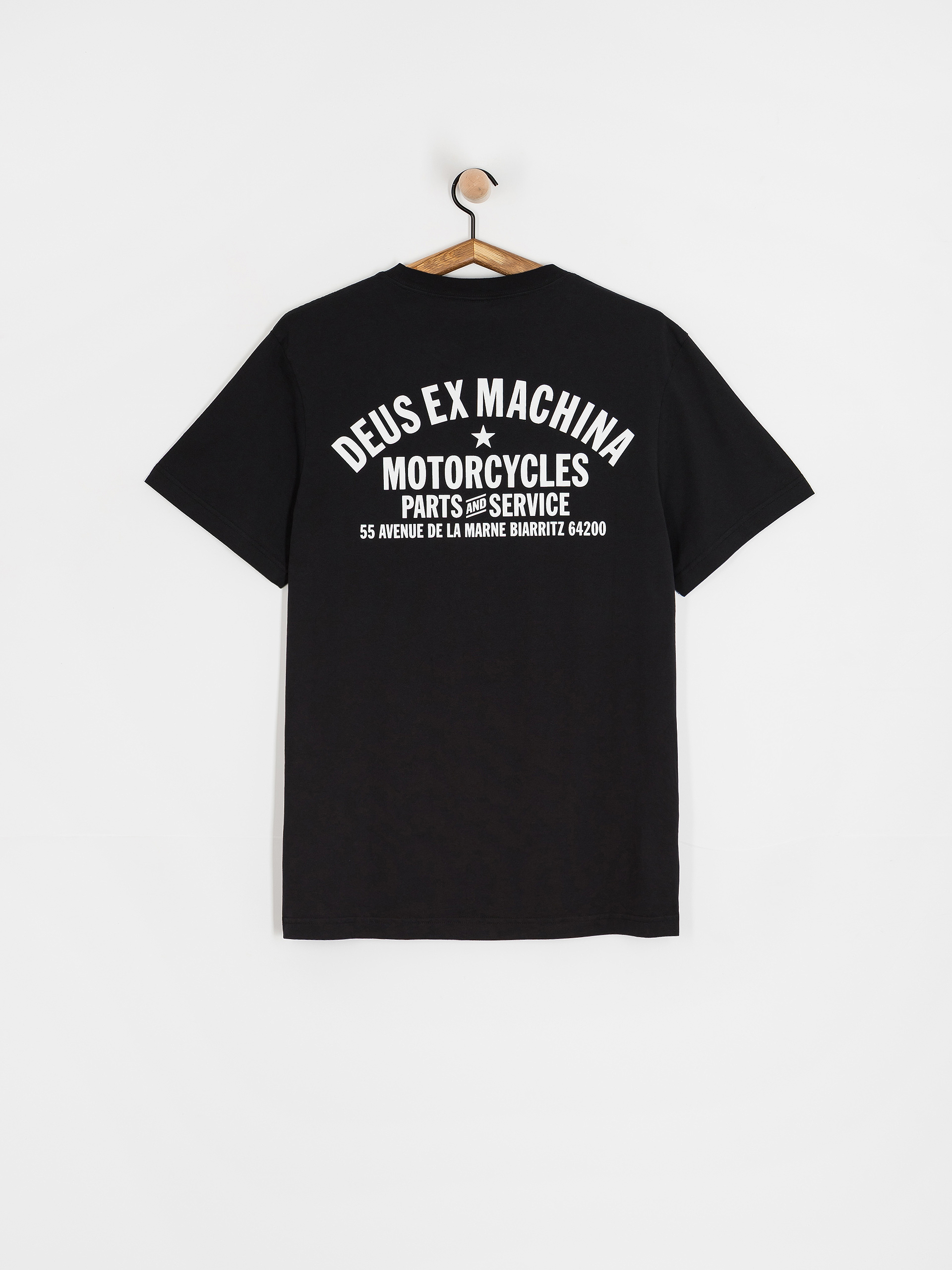 Футболка Deus Ex Machina Biarritz Address (black)