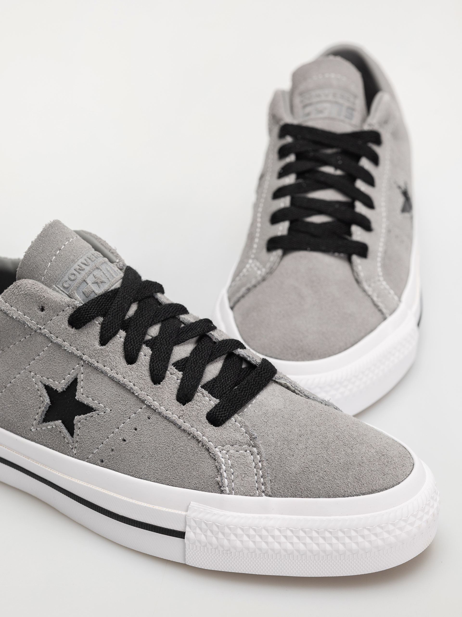 Взуття Converse One Star Pro - сірий (classic grey/black/white)