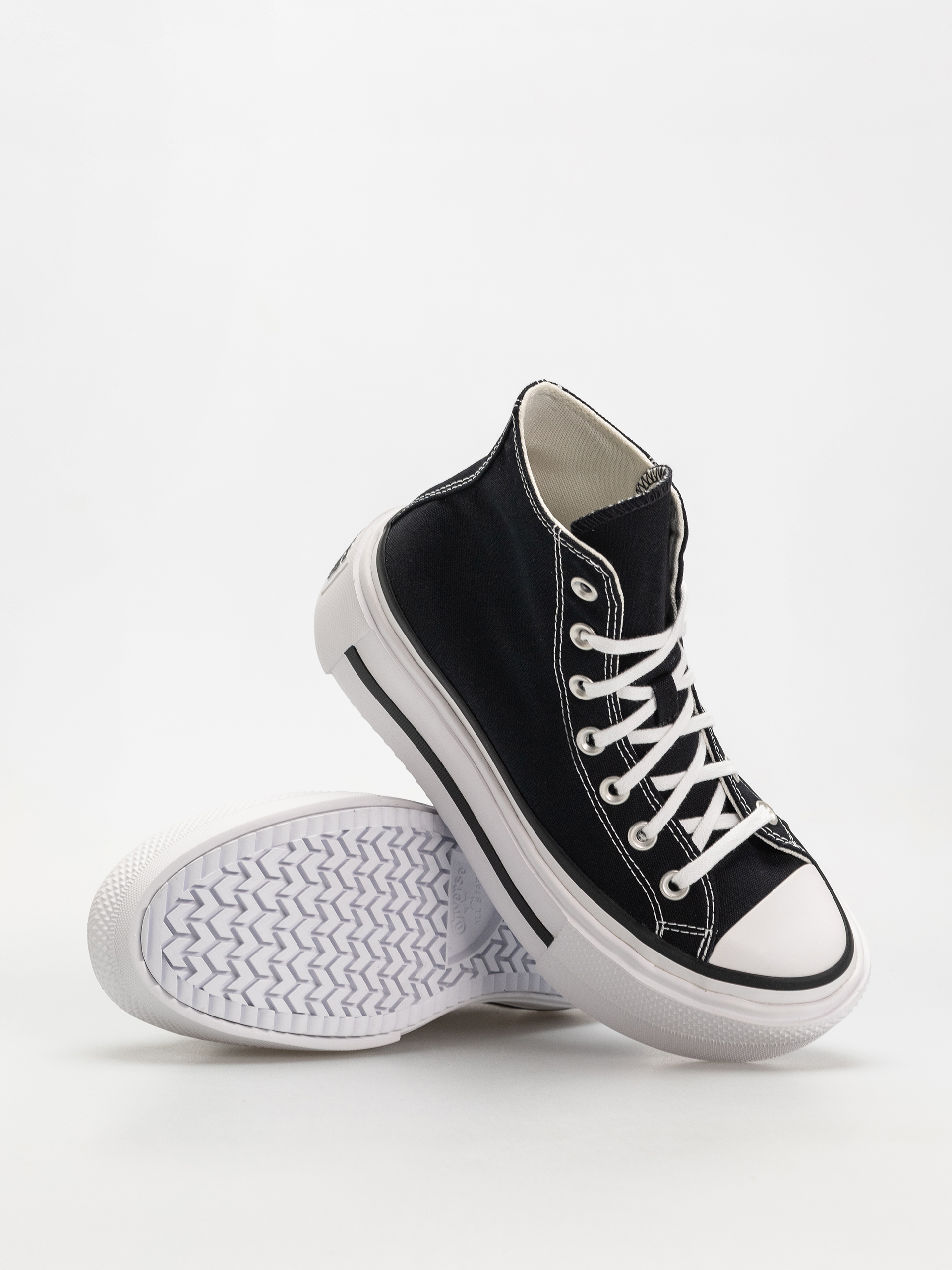 Кеди Converse Chuck Taylor All Star Lift Double Stack Hi (black/white/black)