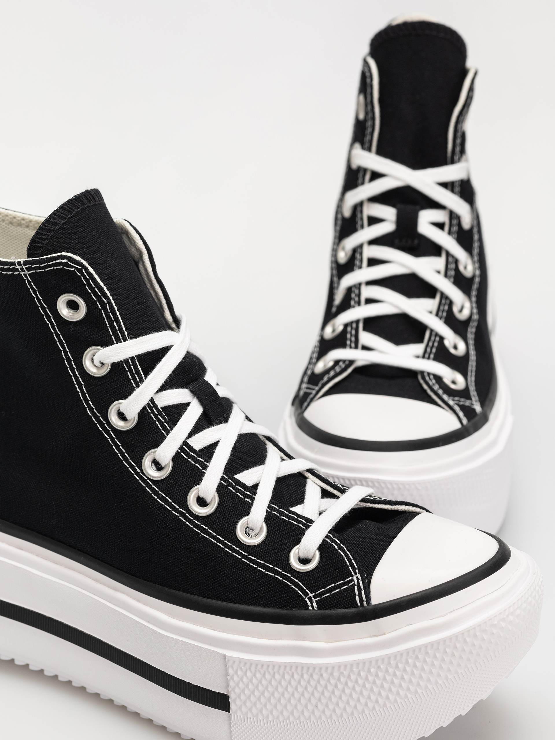 Кеди Converse Chuck Taylor All Star Lift Double Stack Hi (black/white/black)