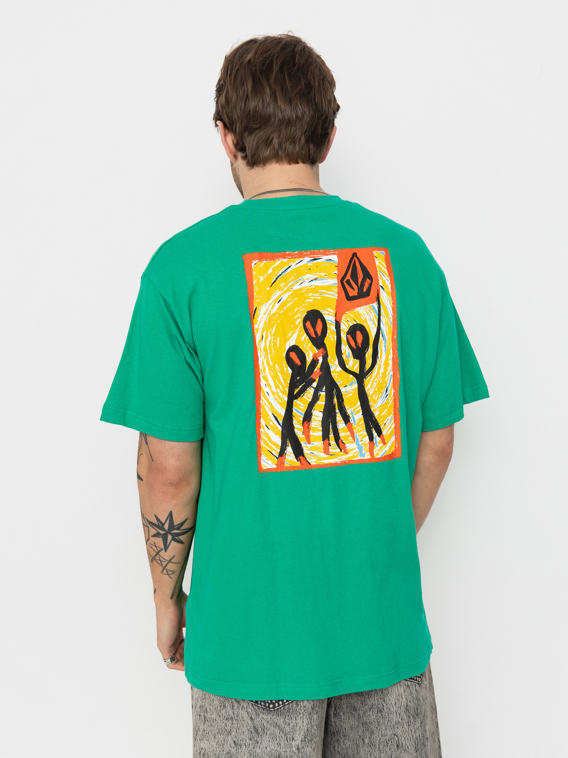 Футболка Volcom Gonyvaders Lse (mint)
