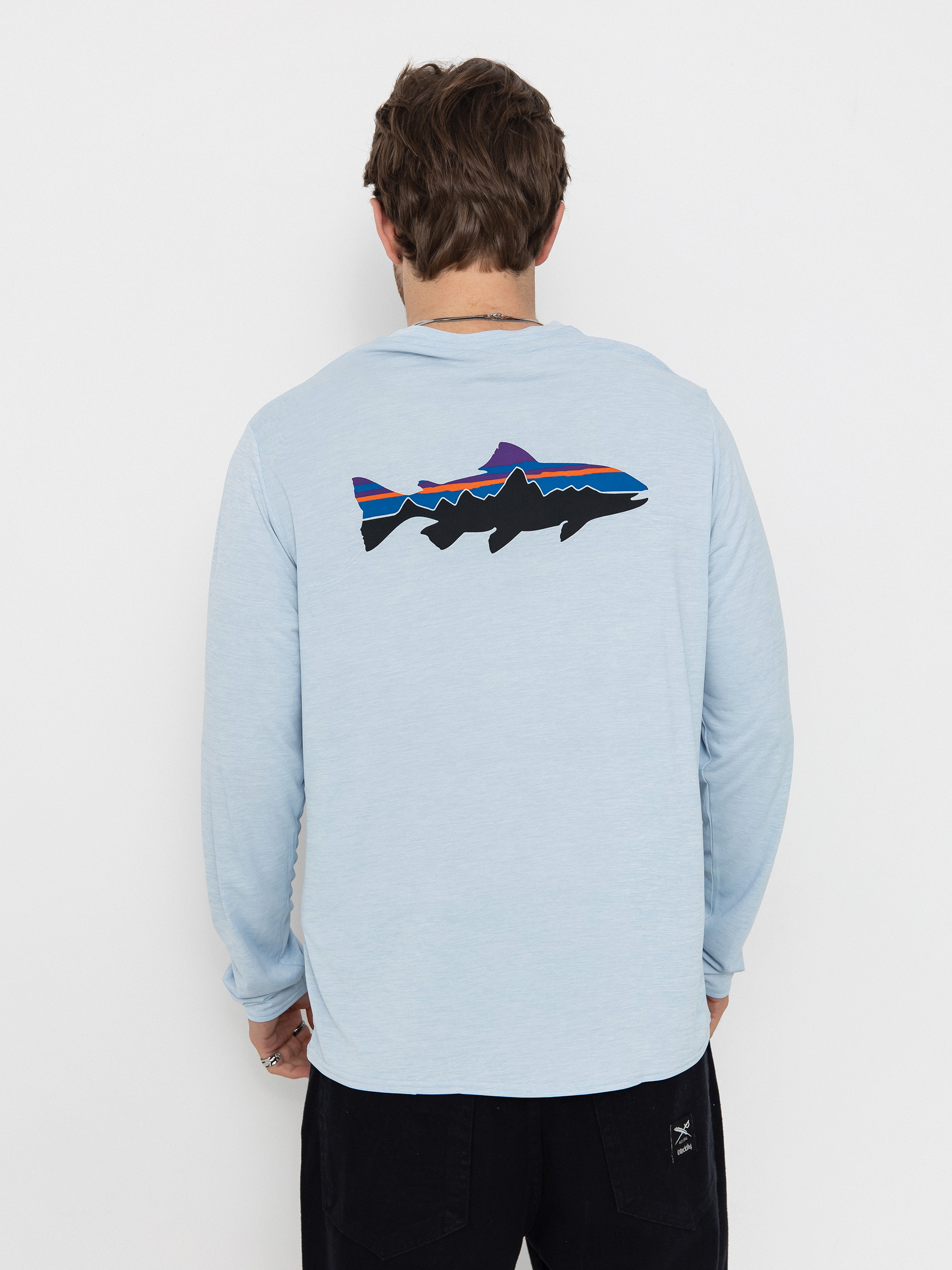 Лонгслів Patagonia Cap Cool Daily Graphic (fitz roy trout/fleck blue)