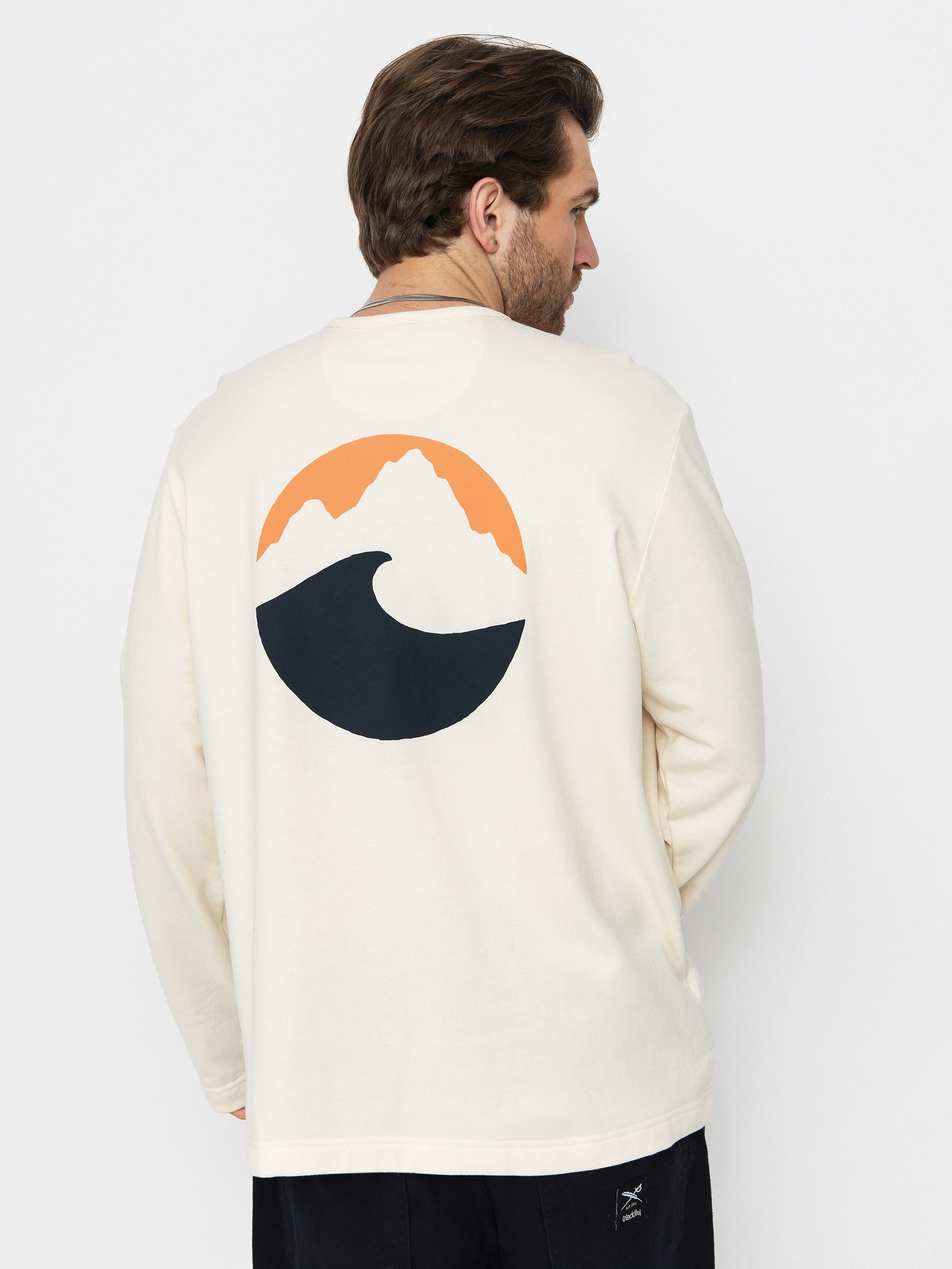 Світшот Patagonia Lightweight Applied Imagination Wildrise (natural)