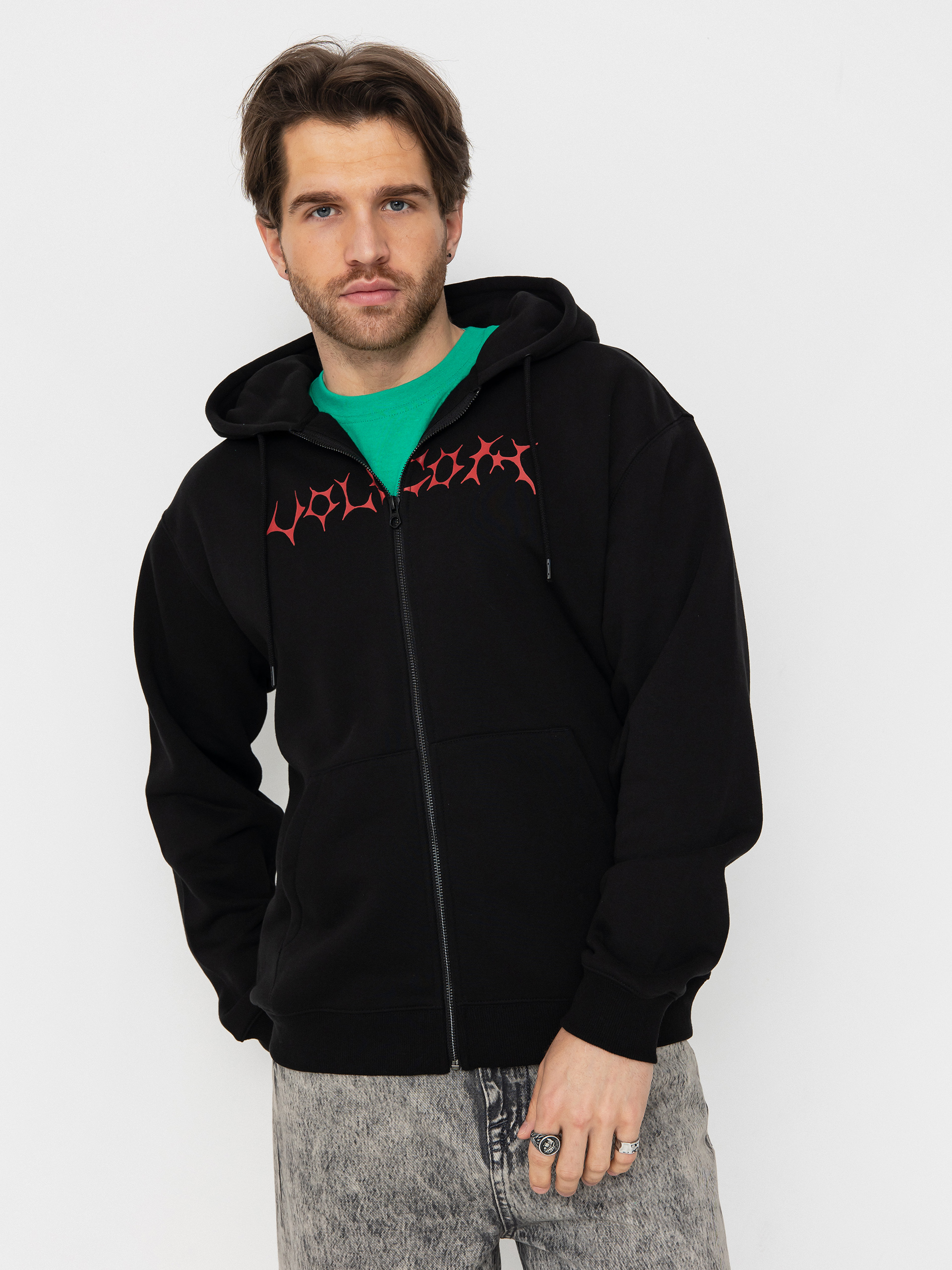 Світшот Volcom Watanite Zip (black)