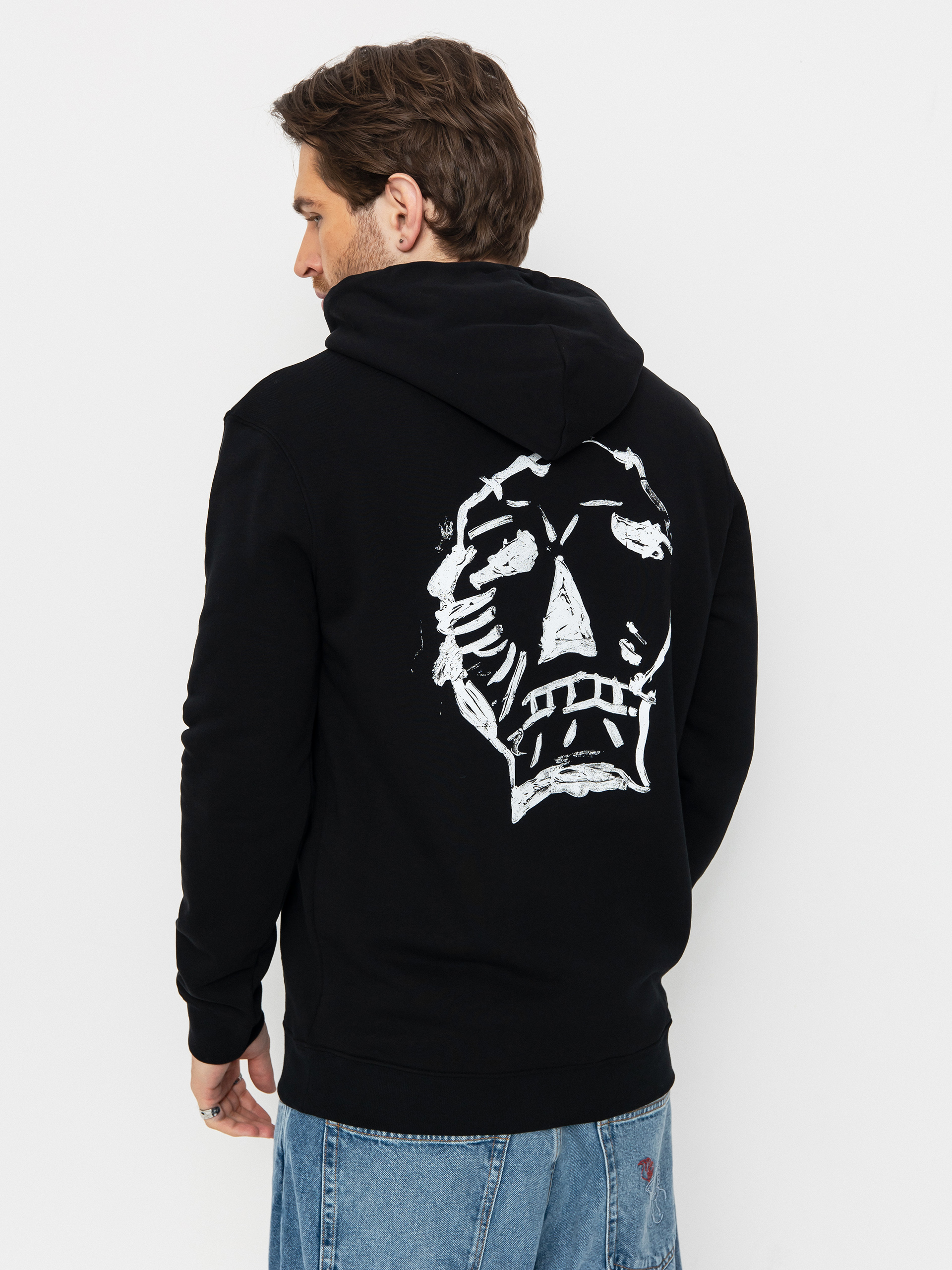 Худі Poetic Collective Big Skull HD (black)