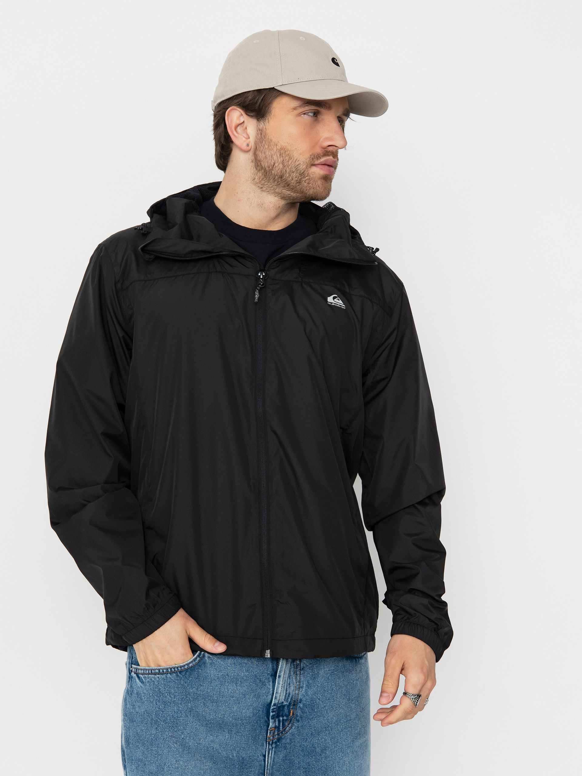 Куртка Quiksilver Overcast Windbreaker (black)
