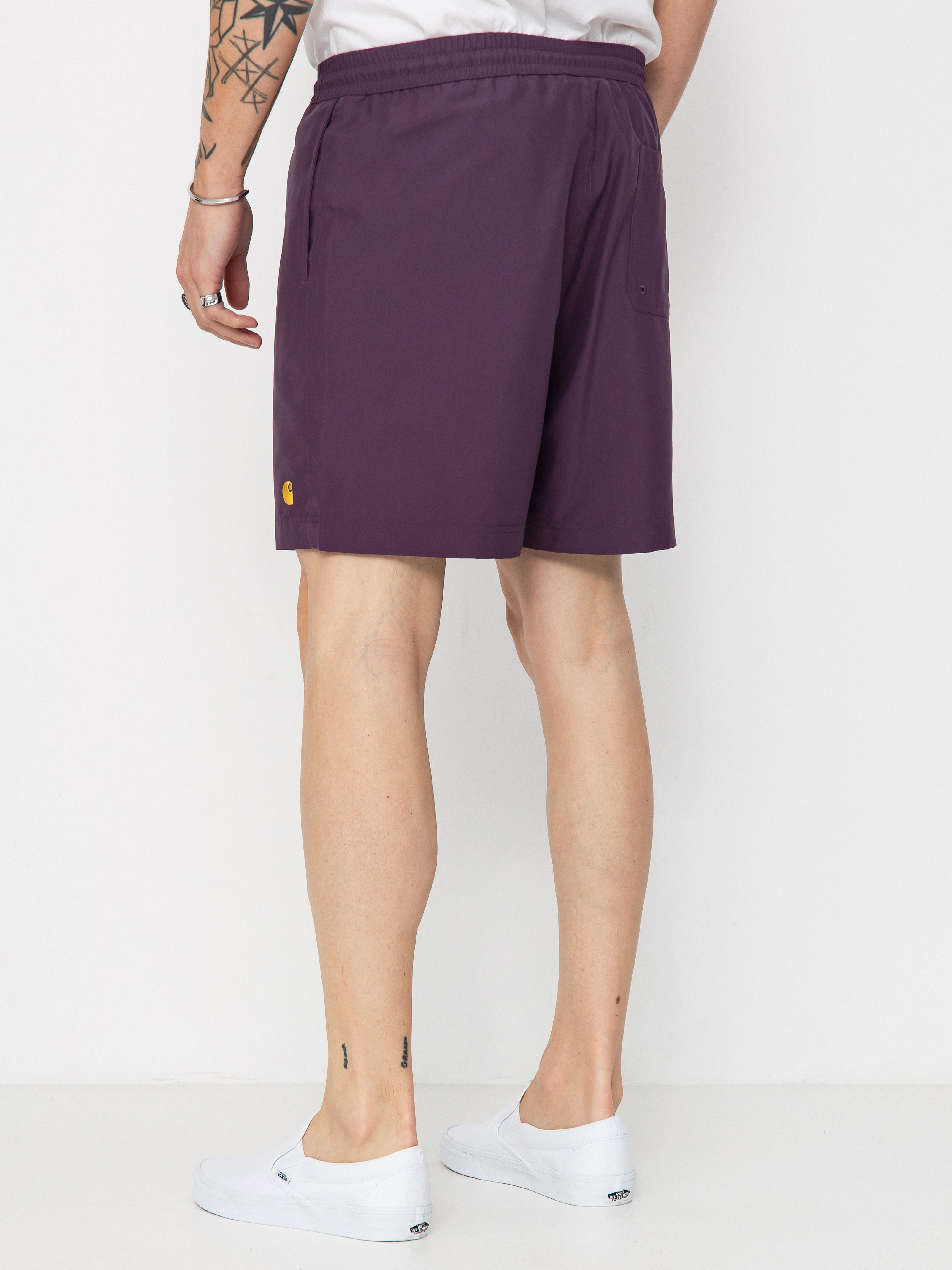 Шорти Carhartt WIP Chase Swim (huckleberry/gold)