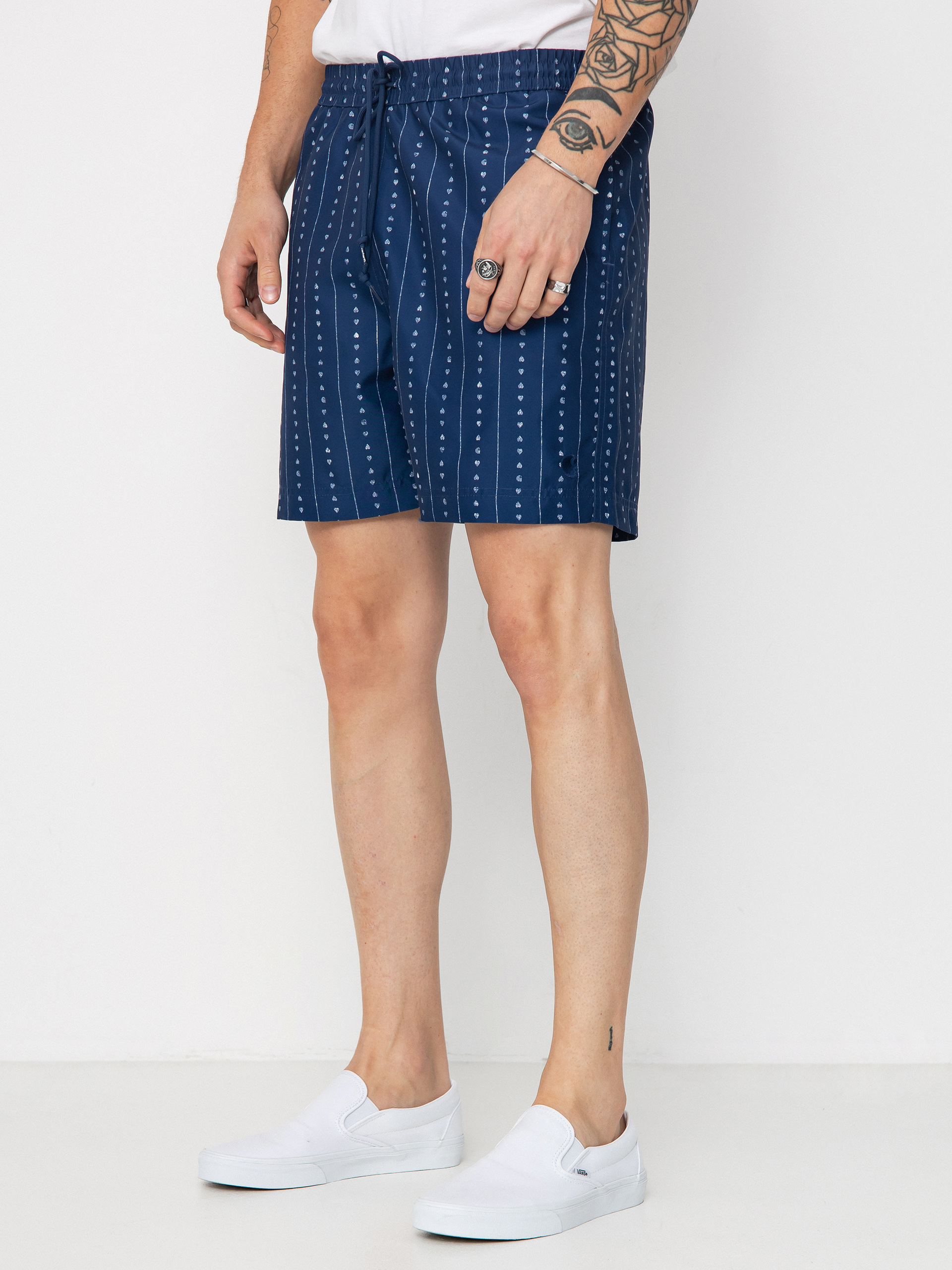 u0428u043eu0440u0442u0438 Carhartt WIP Chase Swim (heart c pinstripe/ink/natural)