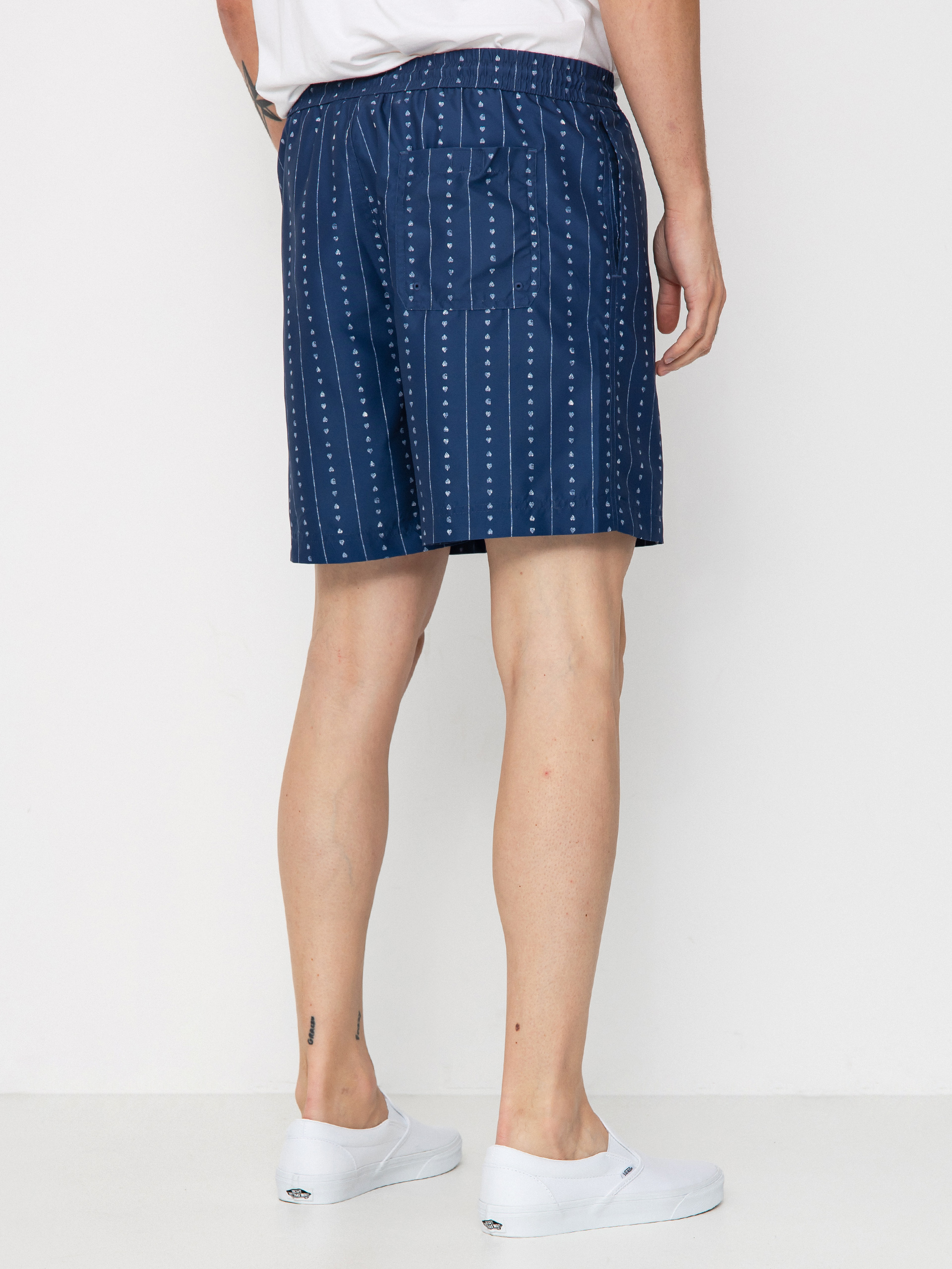 Шорти Carhartt WIP Chase Swim (heart c pinstripe/ink/natural)