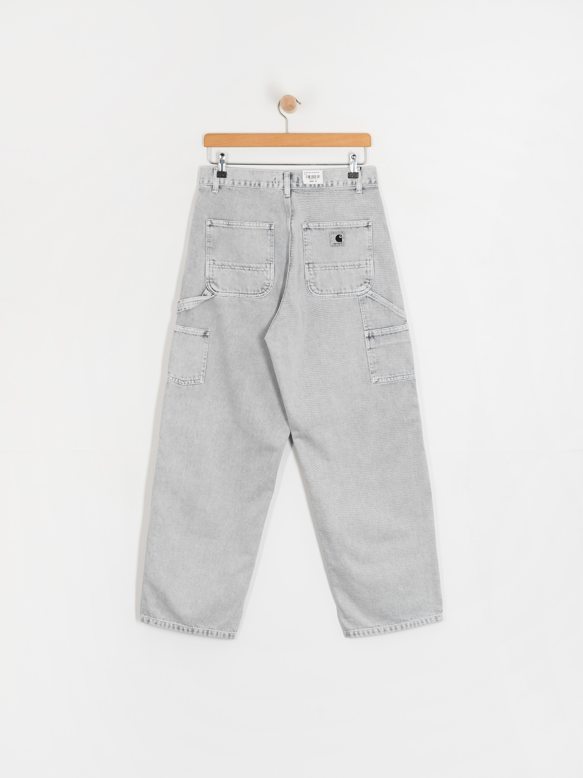 Штани Carhartt WIP Brandon Double Knee Wmn (black/chalk wash)