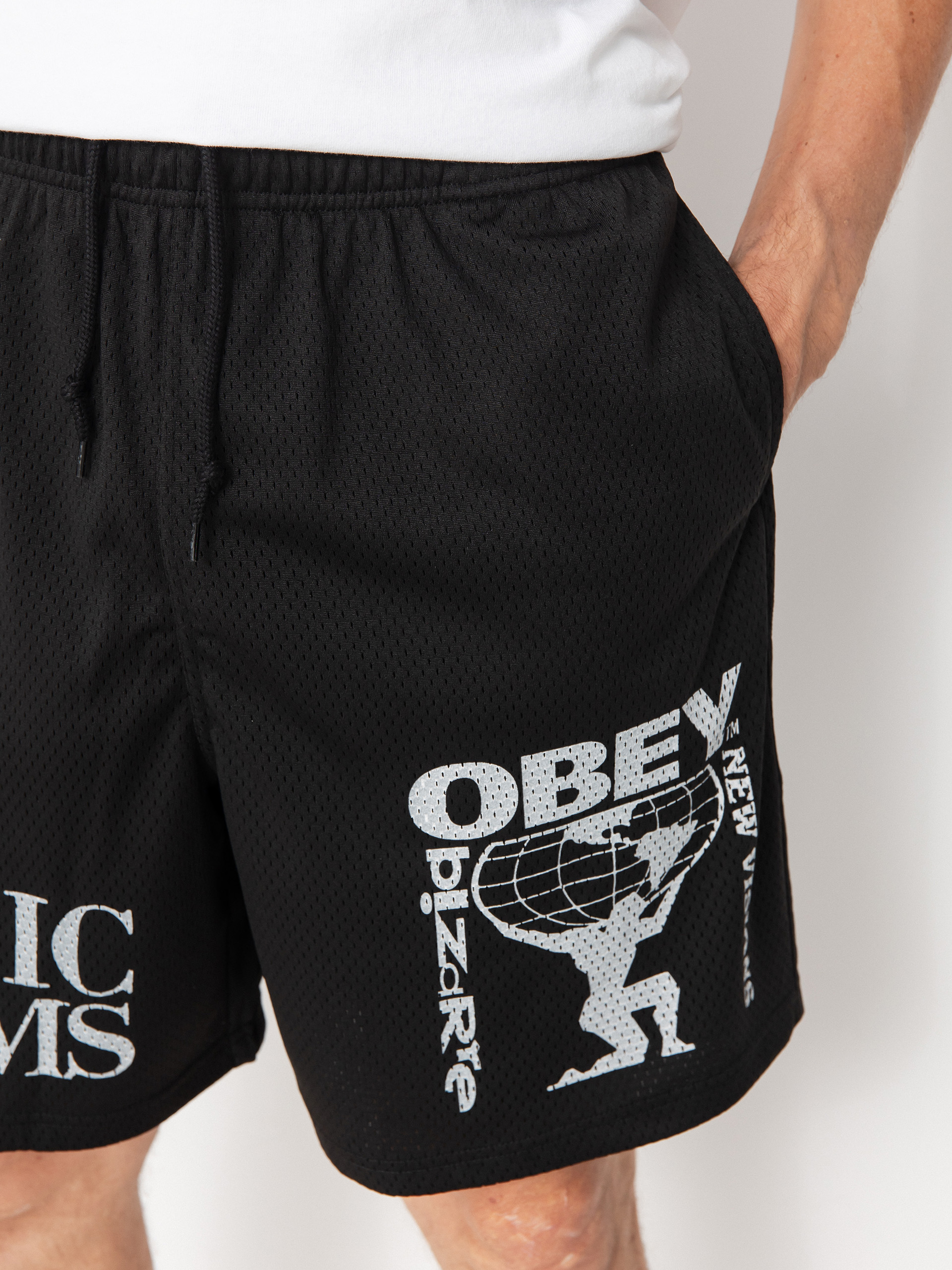 Шорти OBEY Easy Cosmic Dreams Mesh (black)
