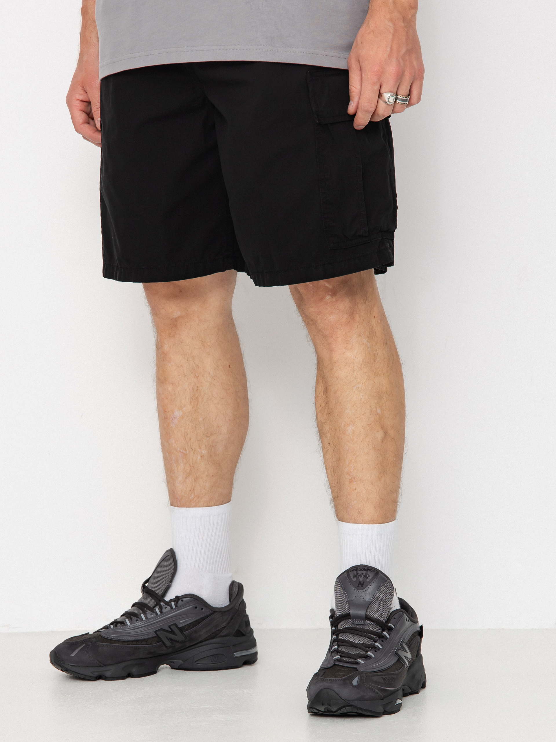 Шорти Carhartt WIP Cole Cargo (black/garment dyed)