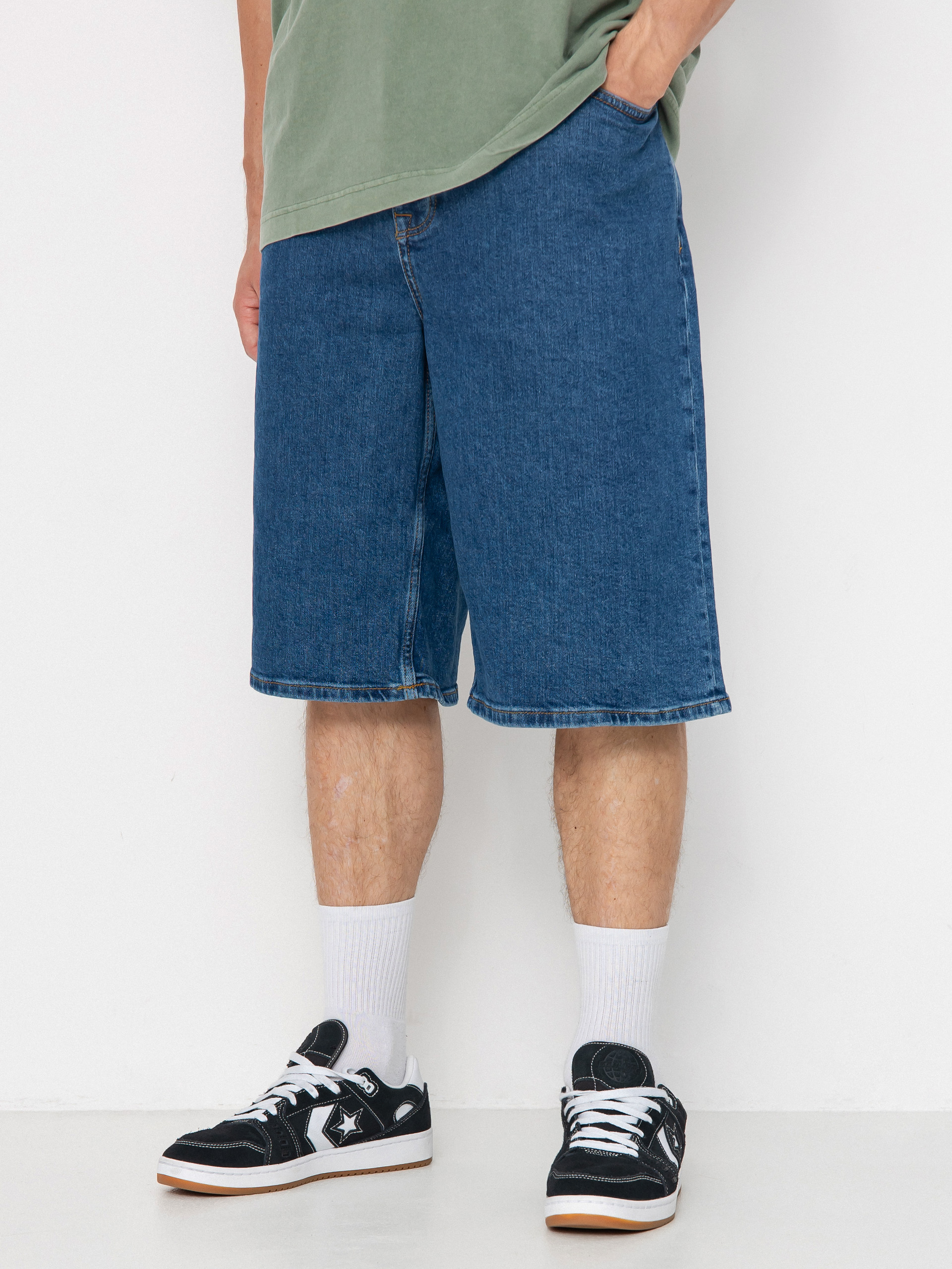 Шорти Homeboy X Tra Monster (washed blue)